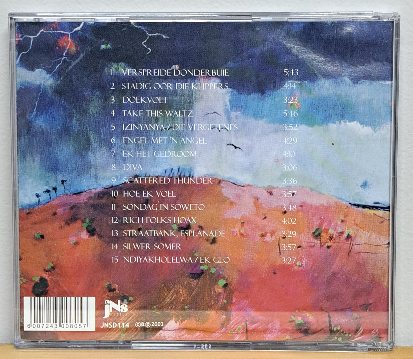 Amanda Strydom - Verspreide Donderbuie (Scattered Thunder) cd