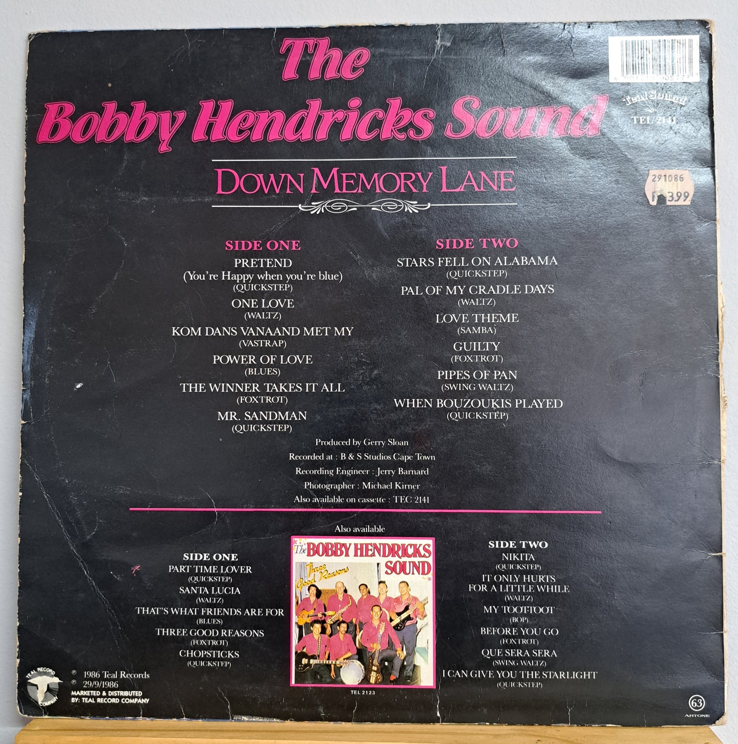 The Bobby Hendricks Sound - Down Memory Lane