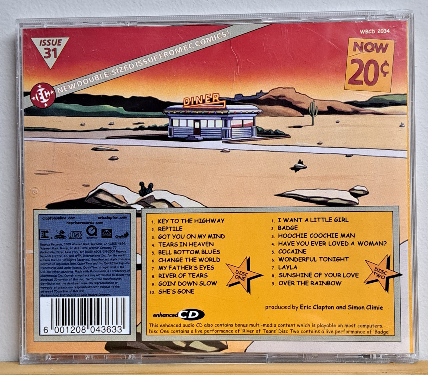 Eric Clapton - One more car, one more rider (live on tour 2001) double cd