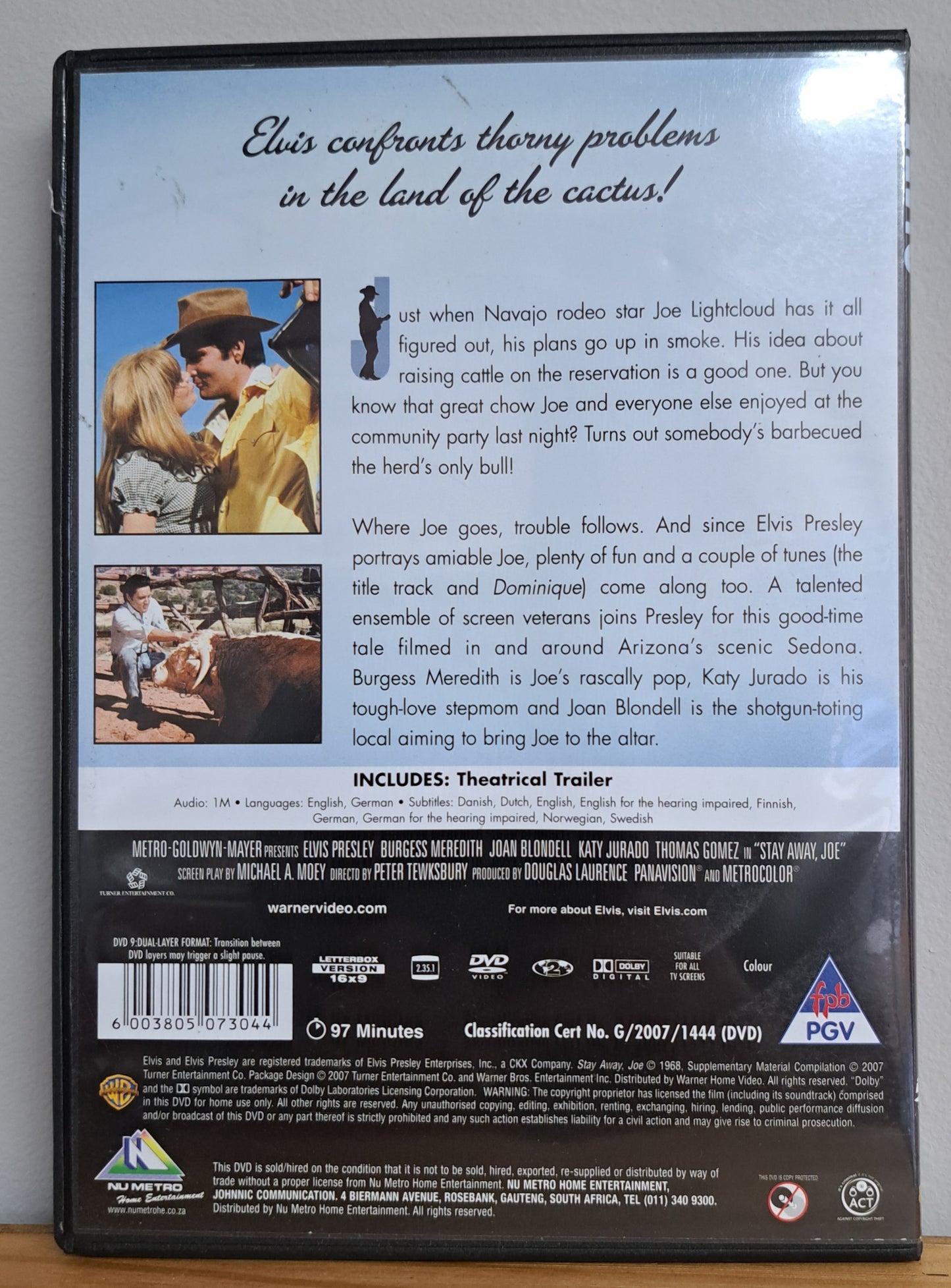 Elvis - Stay away, Joe (dvd)