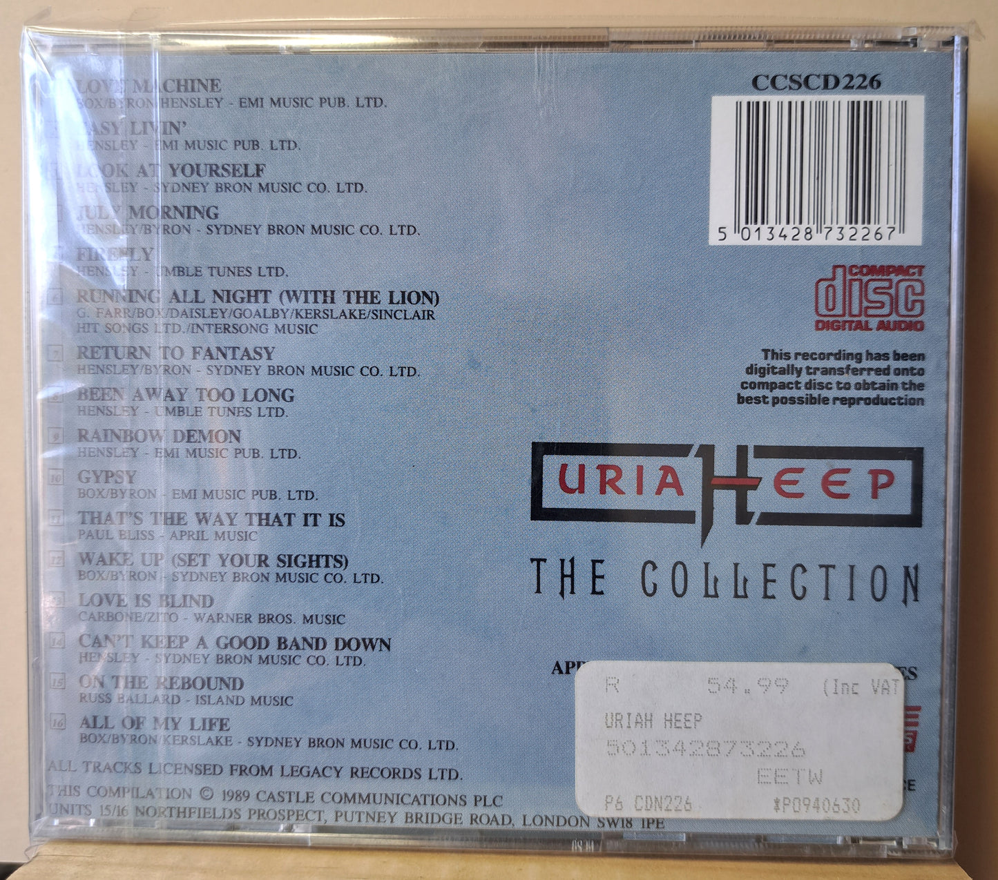Uriah Heep - The Collection (cd)