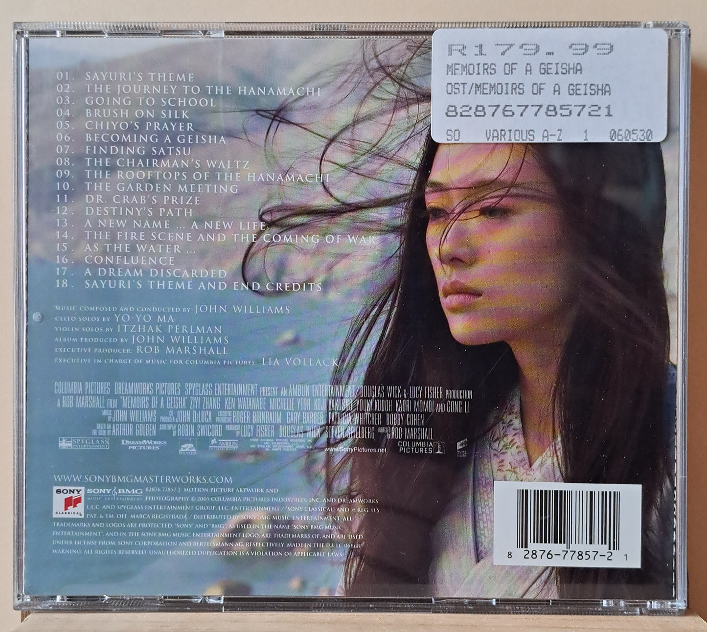 Memoirs of a Geisha - motion picture soundtrack (cd)