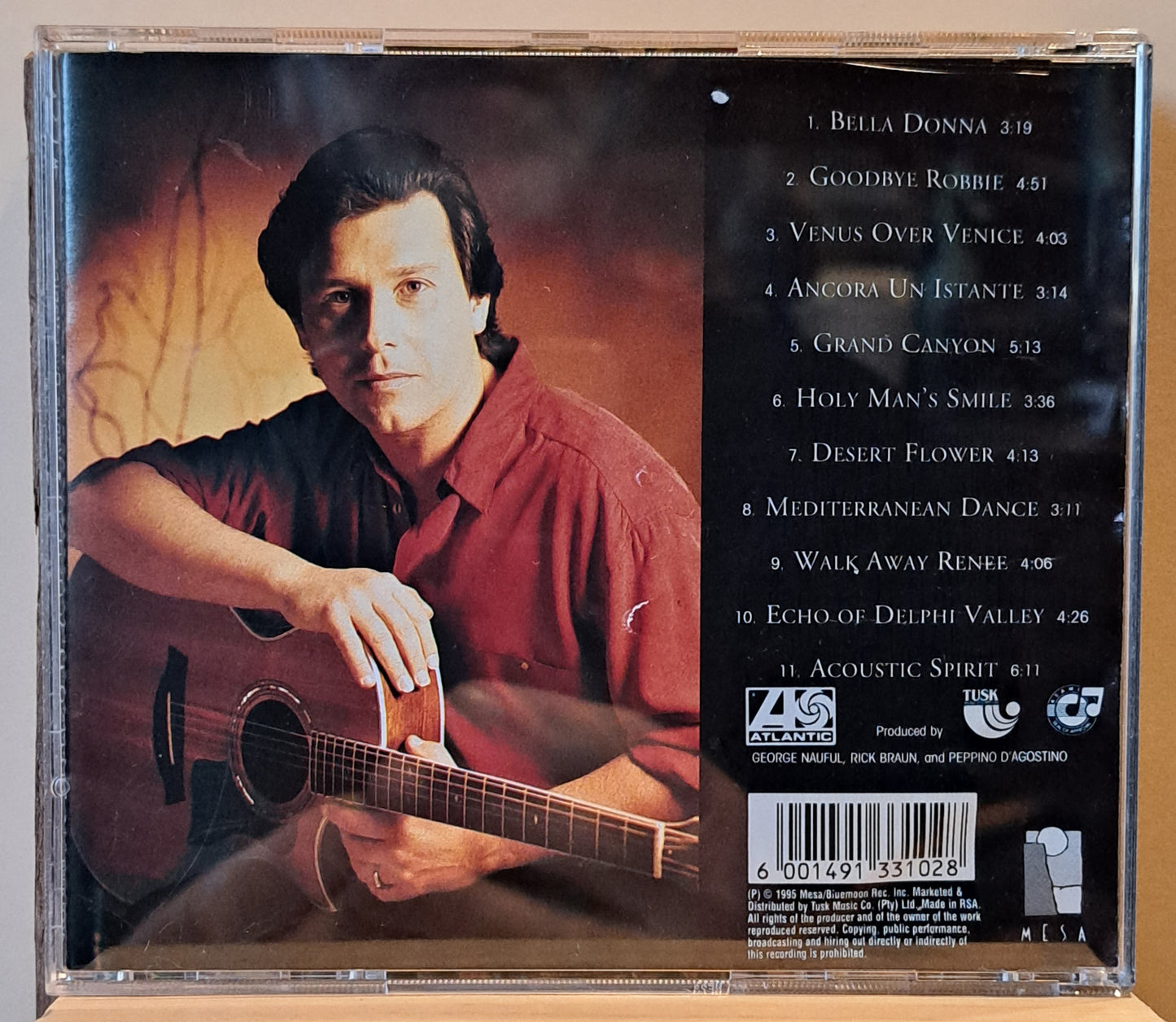 Peppino D' Agostino - Venus over Mars (cd)