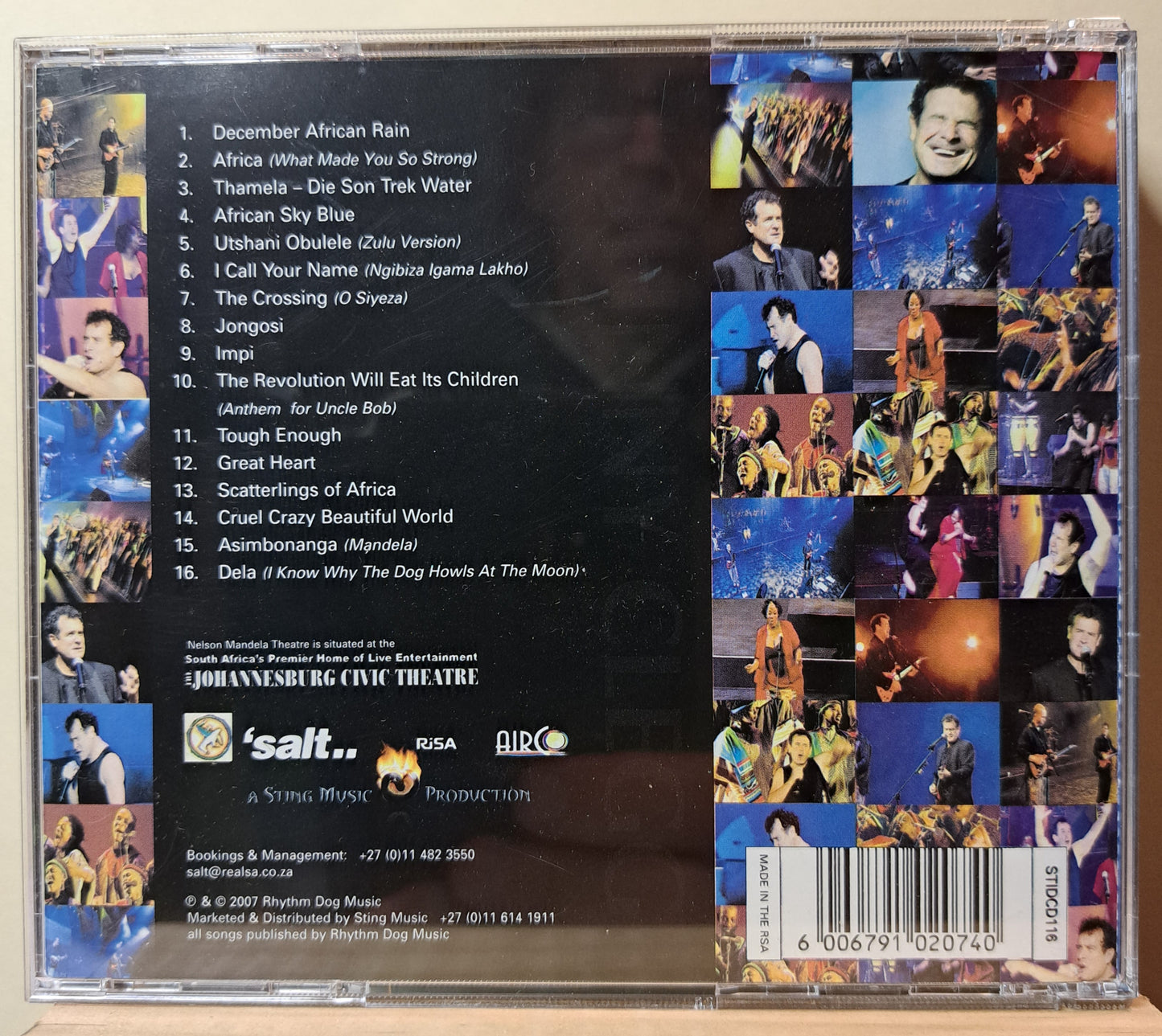 Johnny Clegg - Live at the Nelson Mandela theater (cd)