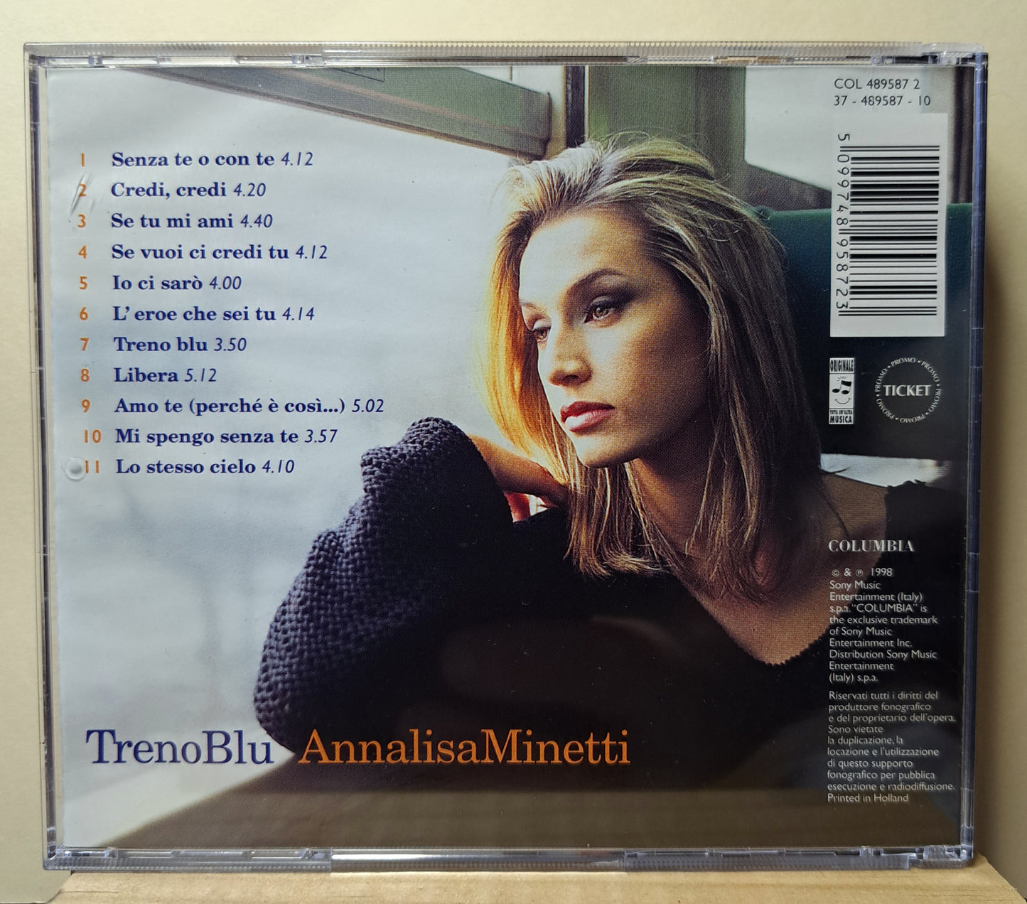Annalisa Minetti - Treno Blu (cd)
