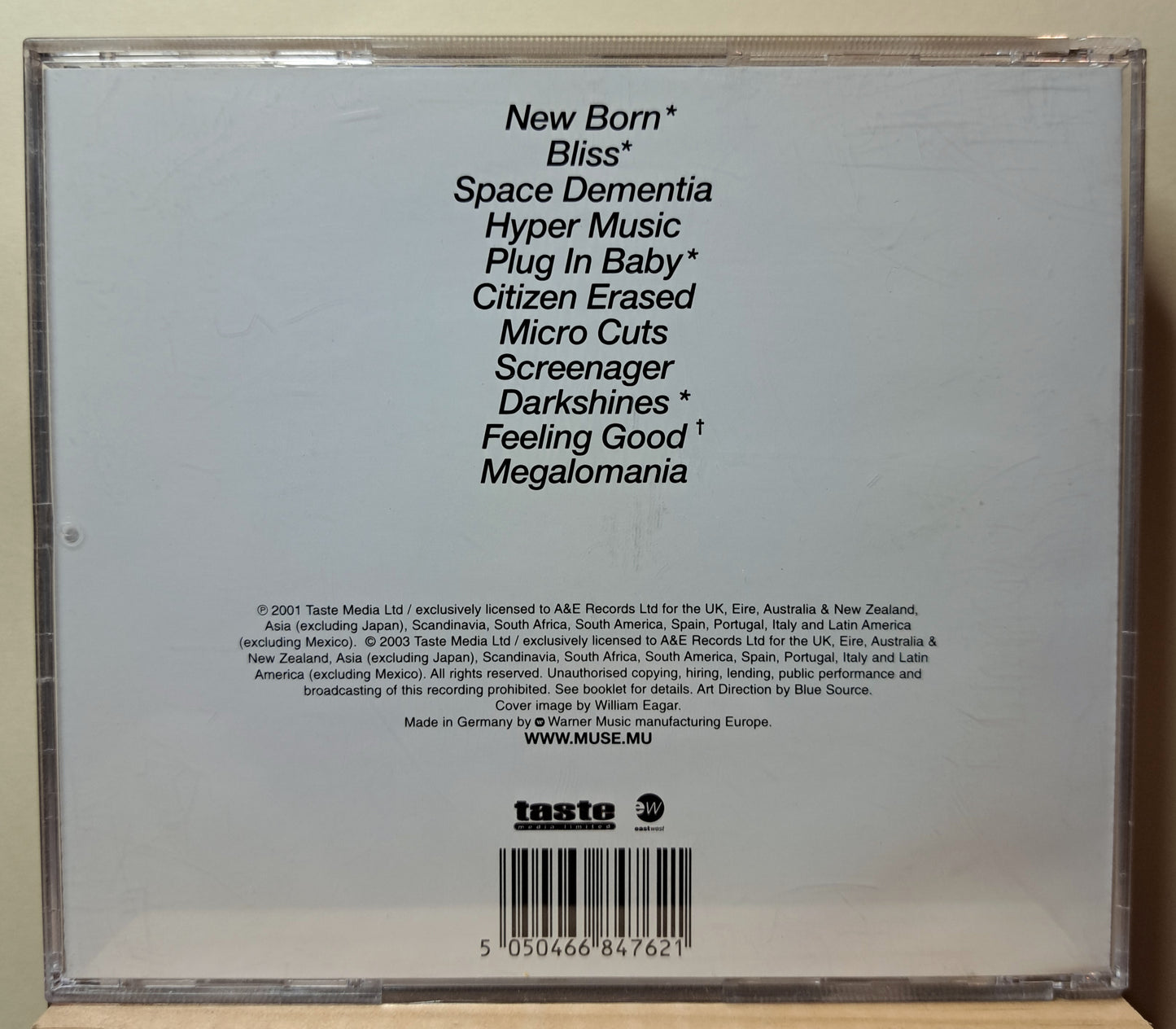 Muse - Origin of symmetry (cd)