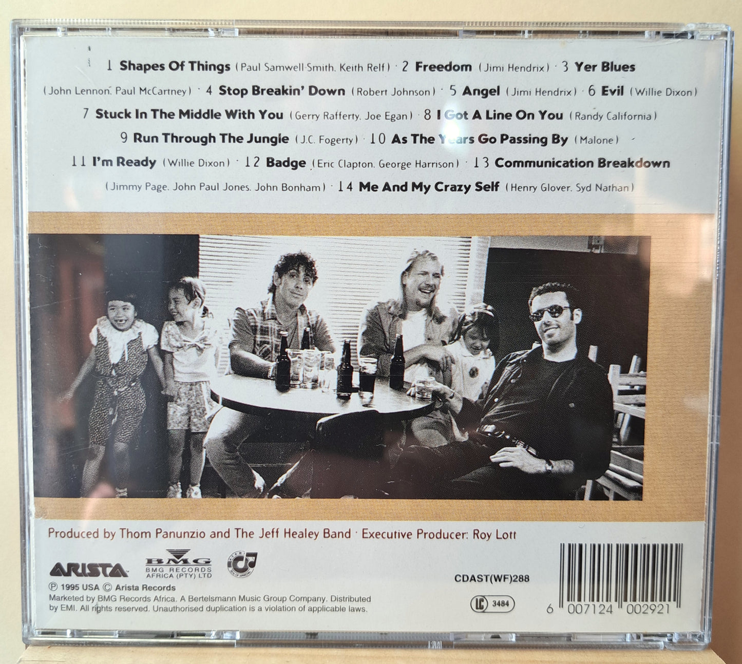 The Jeff Healey Band - Cover to cover (cd)