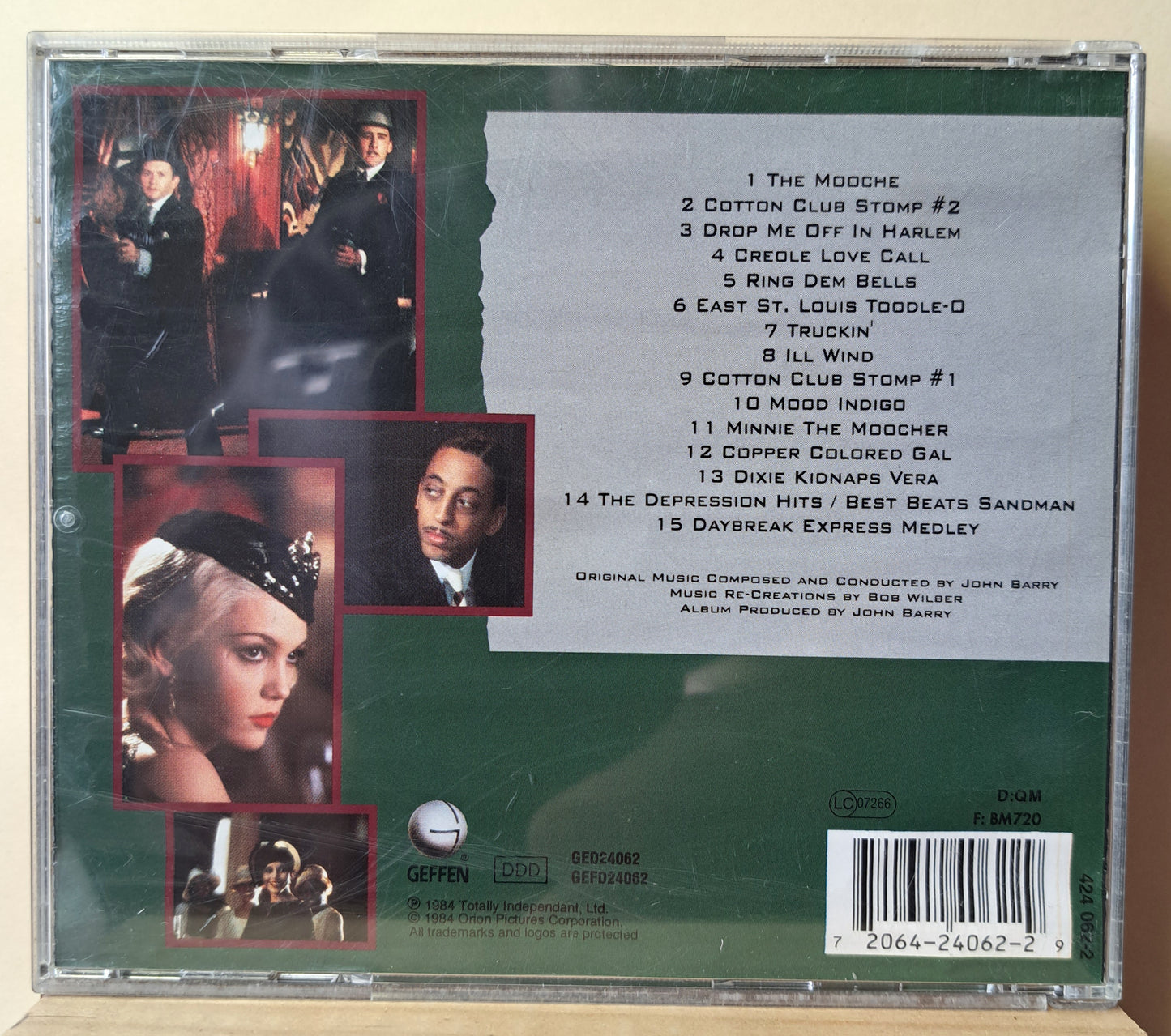 The Cotton Club - Motion picture soundtrack (cd)
