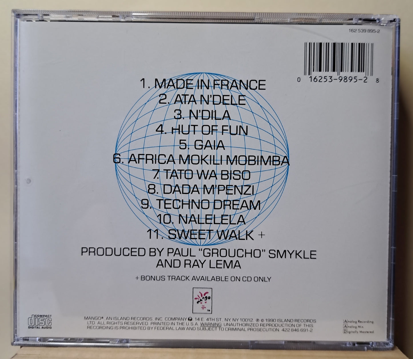 Ray Lema - Gaia (cd)