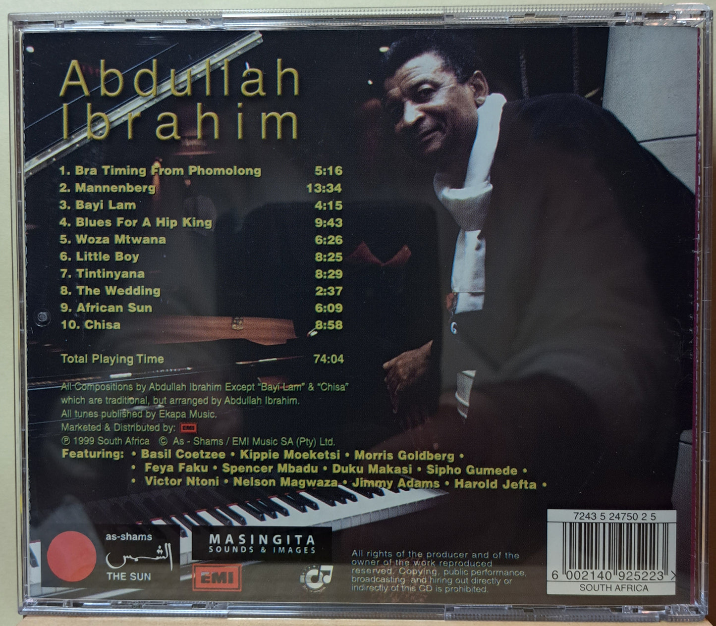 Abdullah Ibrahim - Best of..(cd)