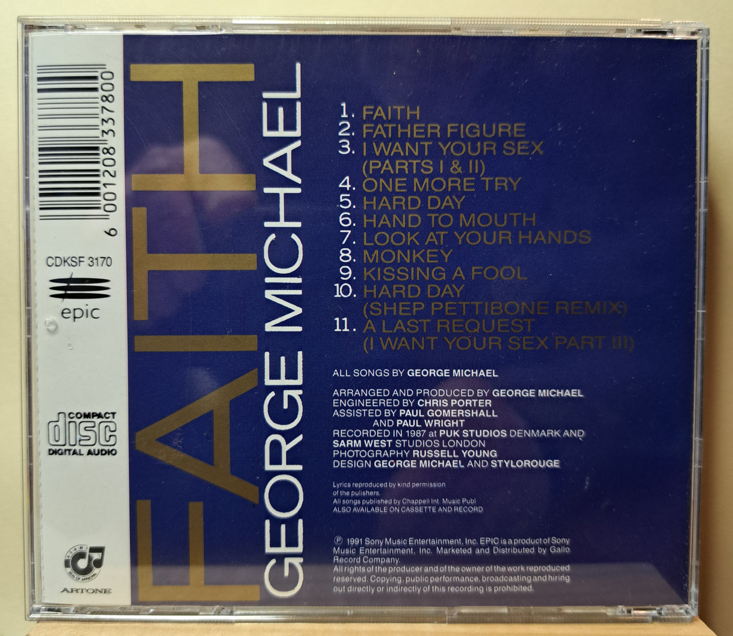 George Michael - Faith (cd)