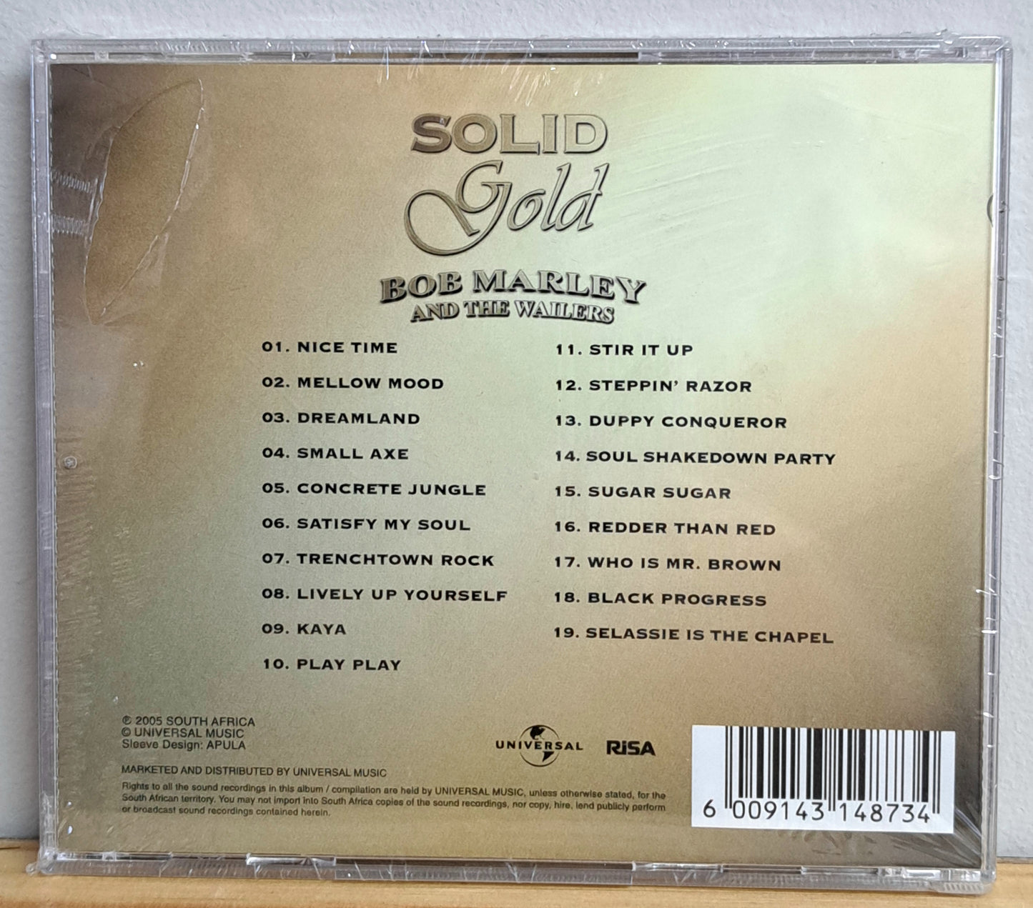 Bob Marley and The Wailers - Solid Gold (cd) new