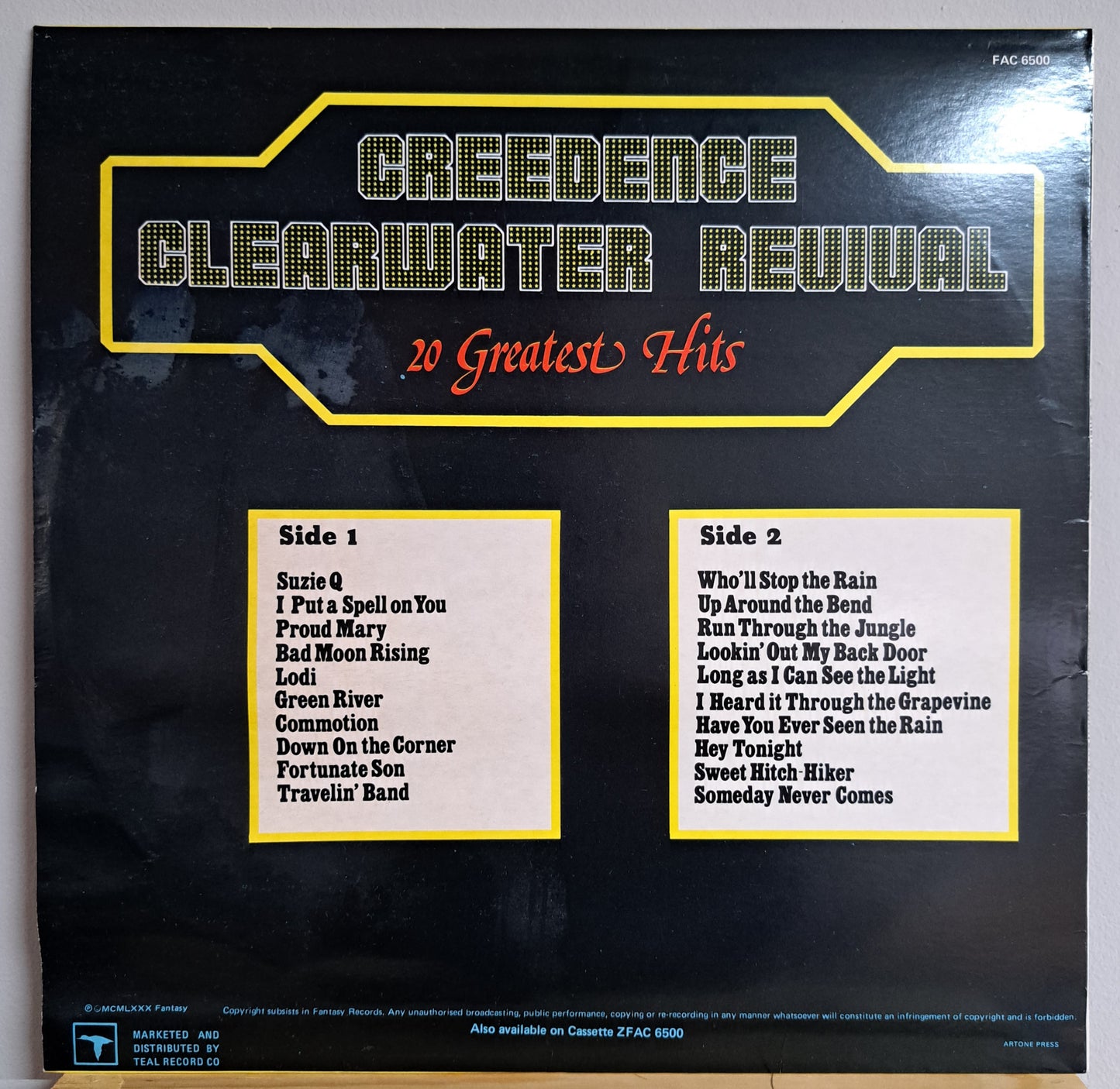Creedence Clearwater Revival - 20 Greatest Hits