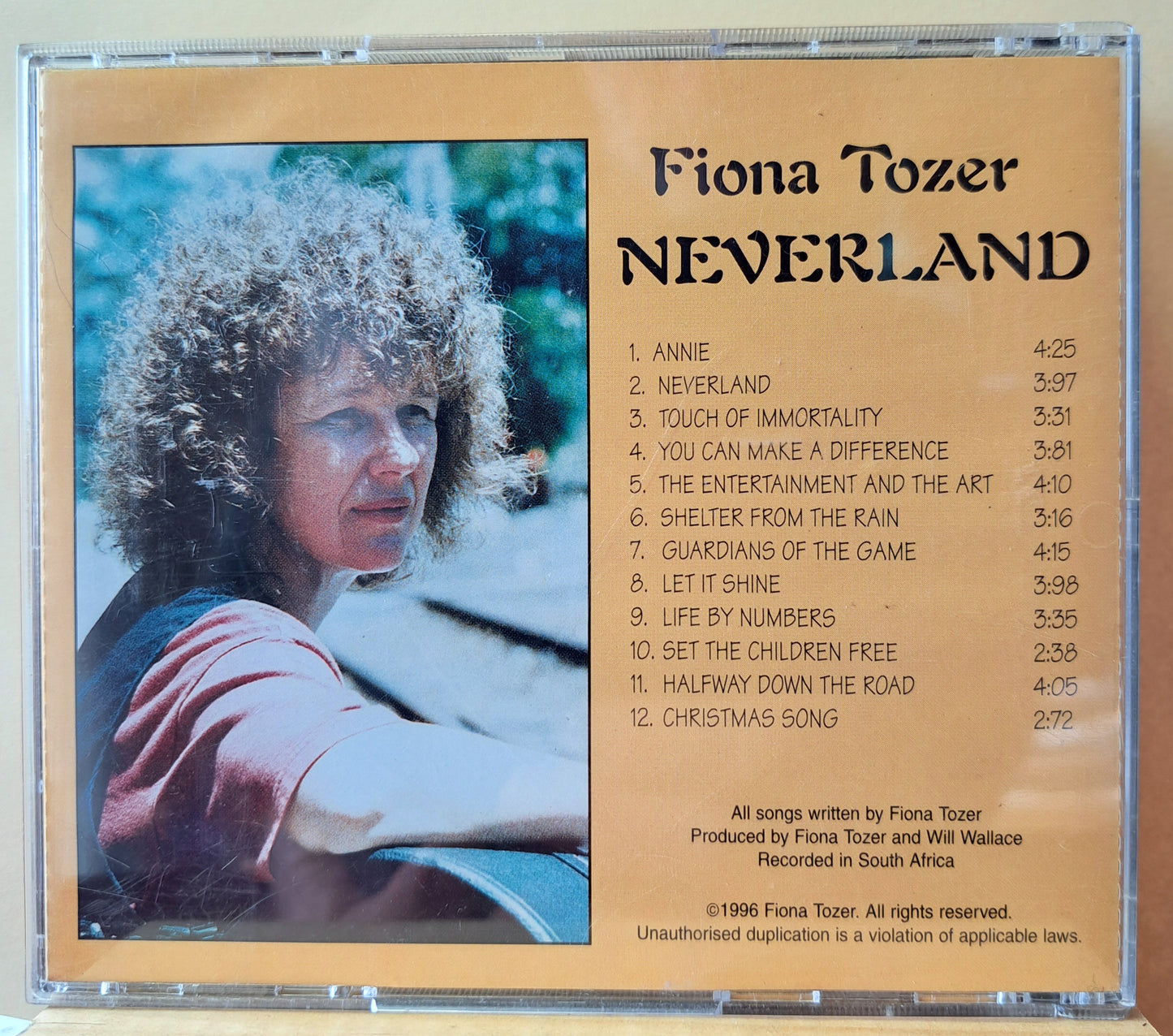 Fiona Tozer - Neverland (cd)