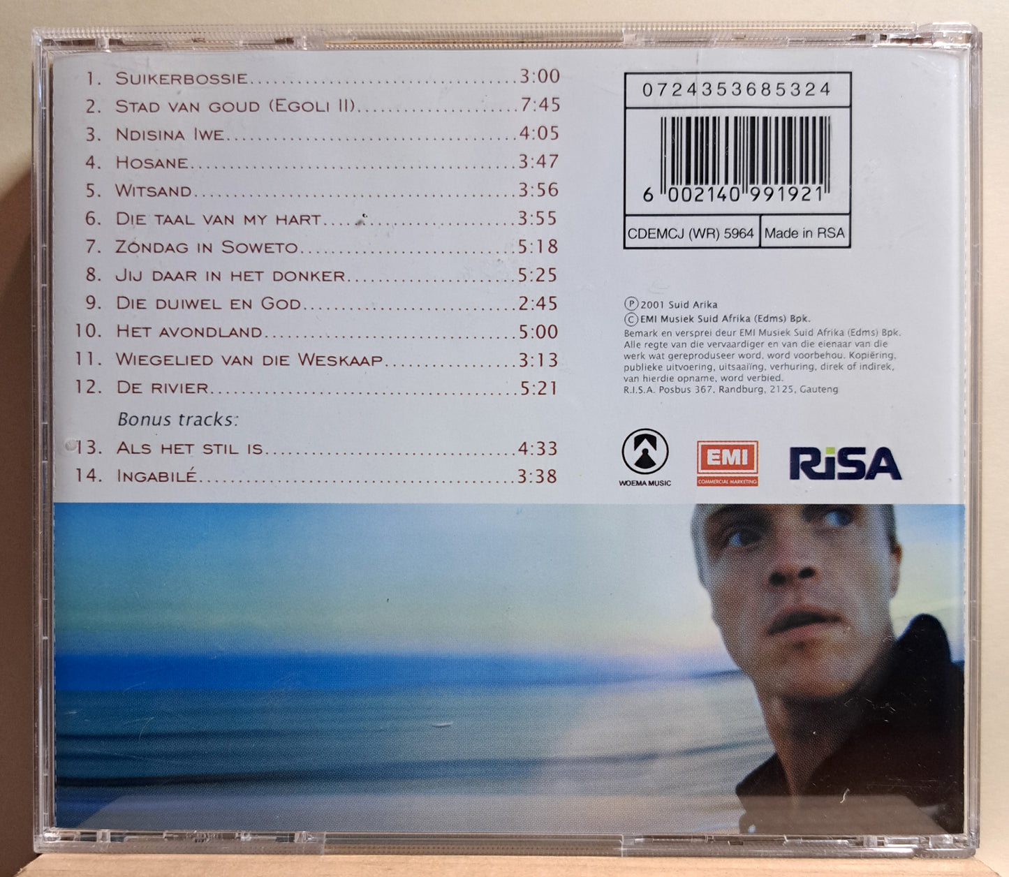 Stef Bos - van Mpumalanga tot die Kaap (cd)