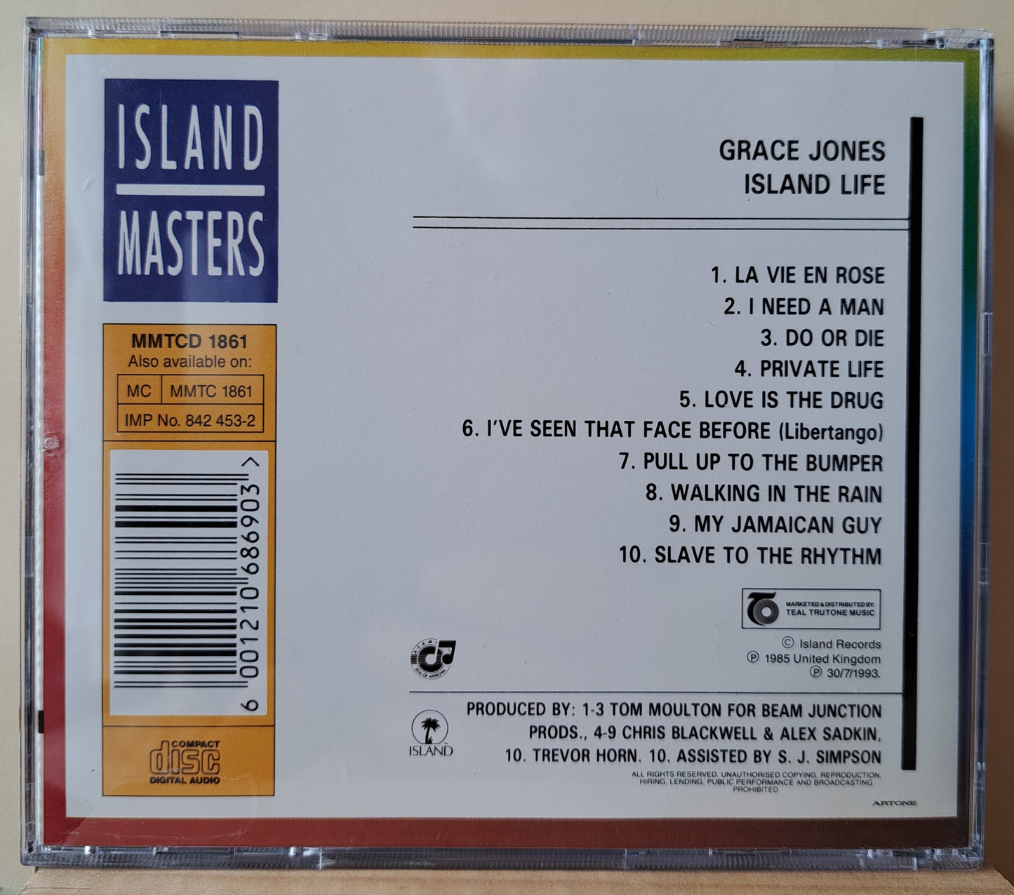 Grace Jones - Island Life (cd(
