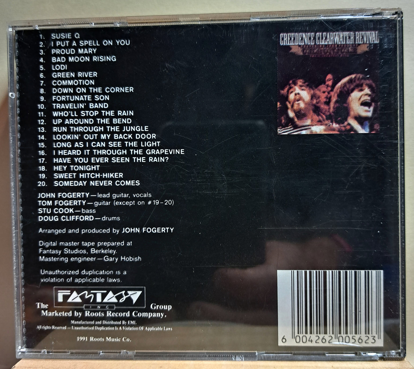 Creedence Clearwater Revival  - Chronicle (the 20 greatest hits) cd