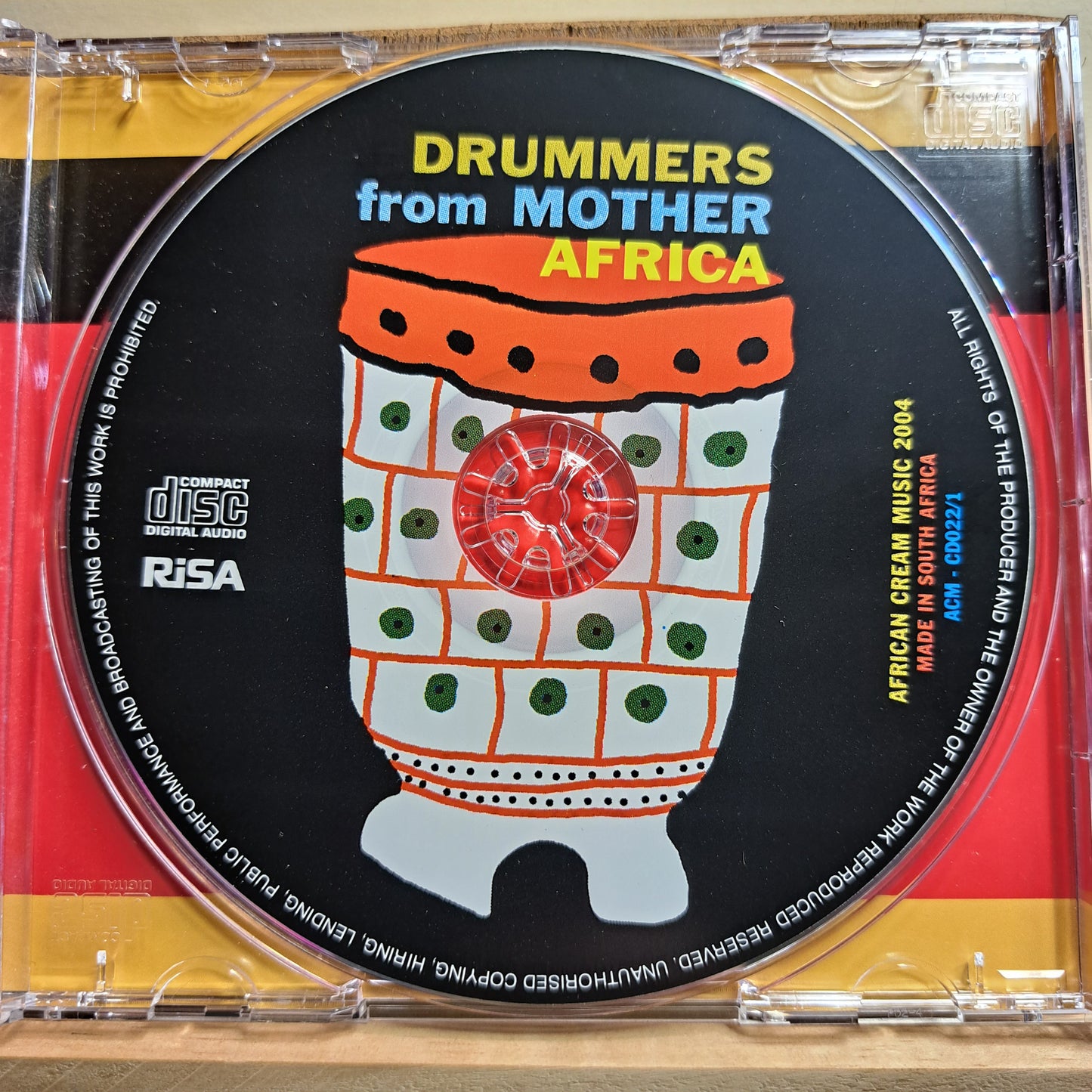 Drummers from Mother Africa (cd)