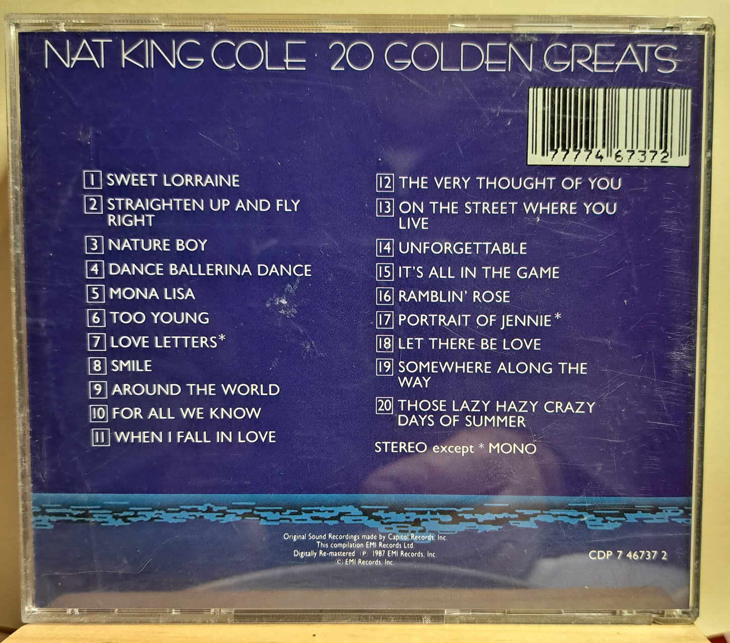 Nat King Cole - 20 Golden Greats (cd)
