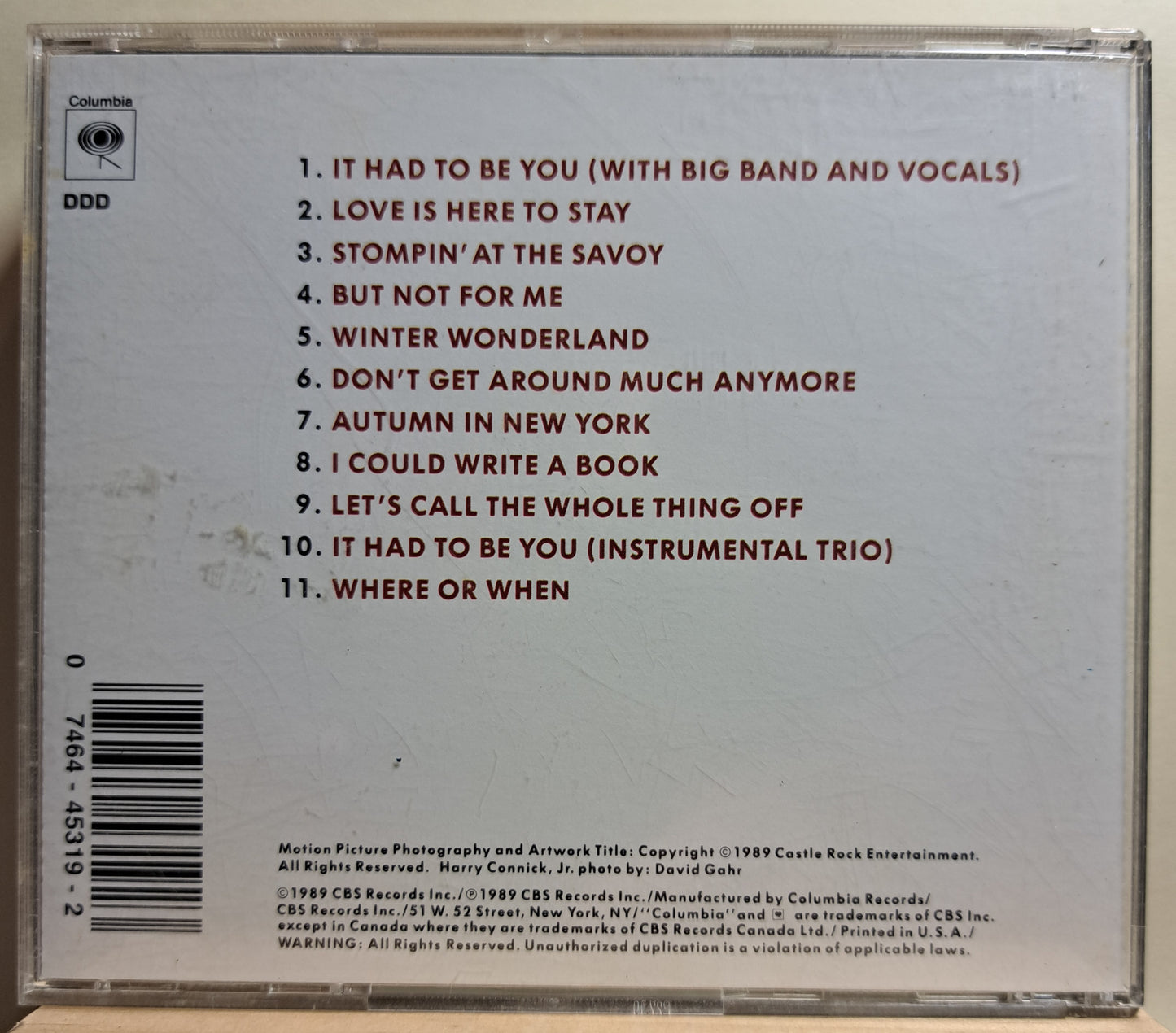 When Harry met Sally - Soundtrack (cd)