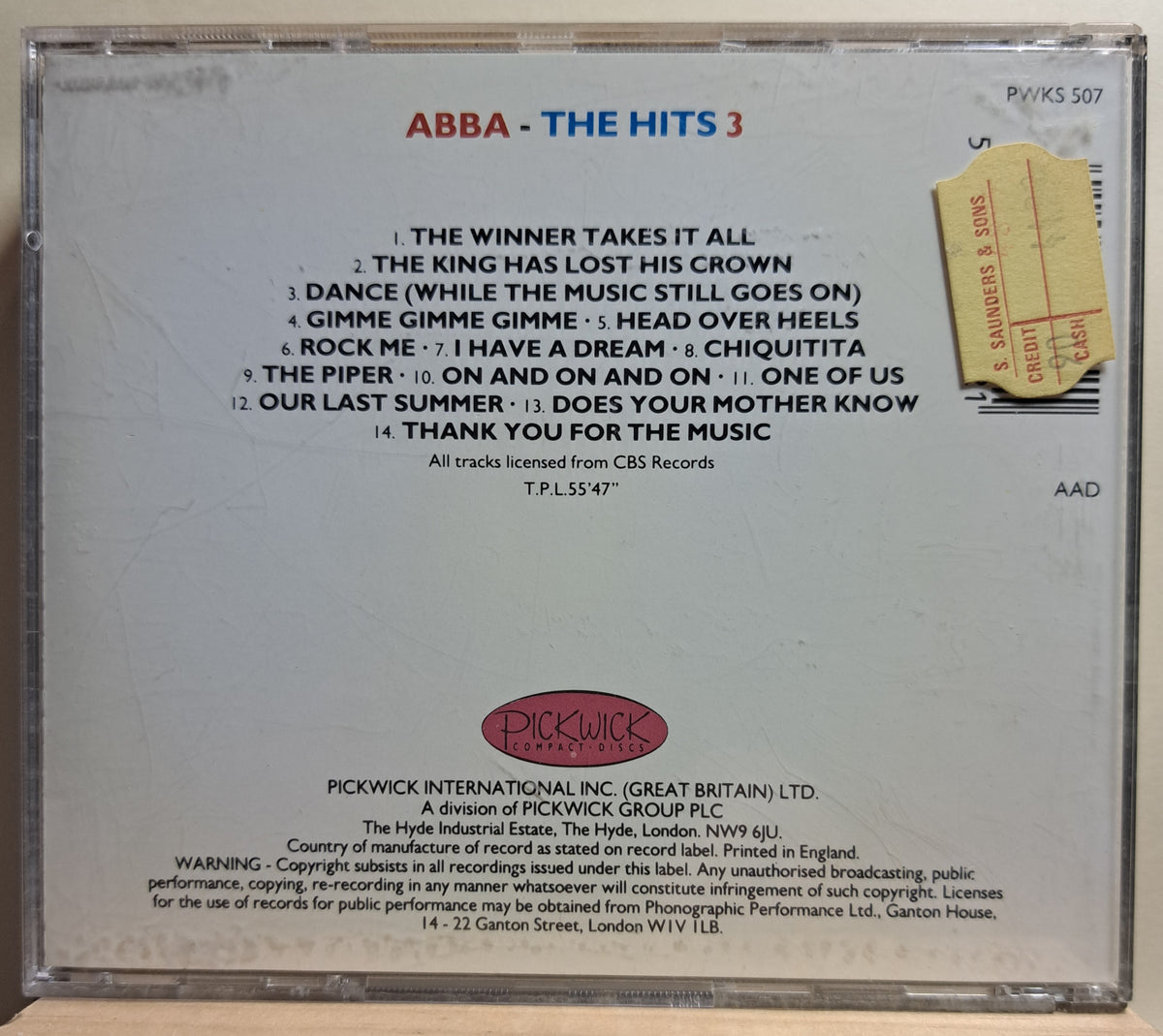 Abba - The Hits 3 (cd)