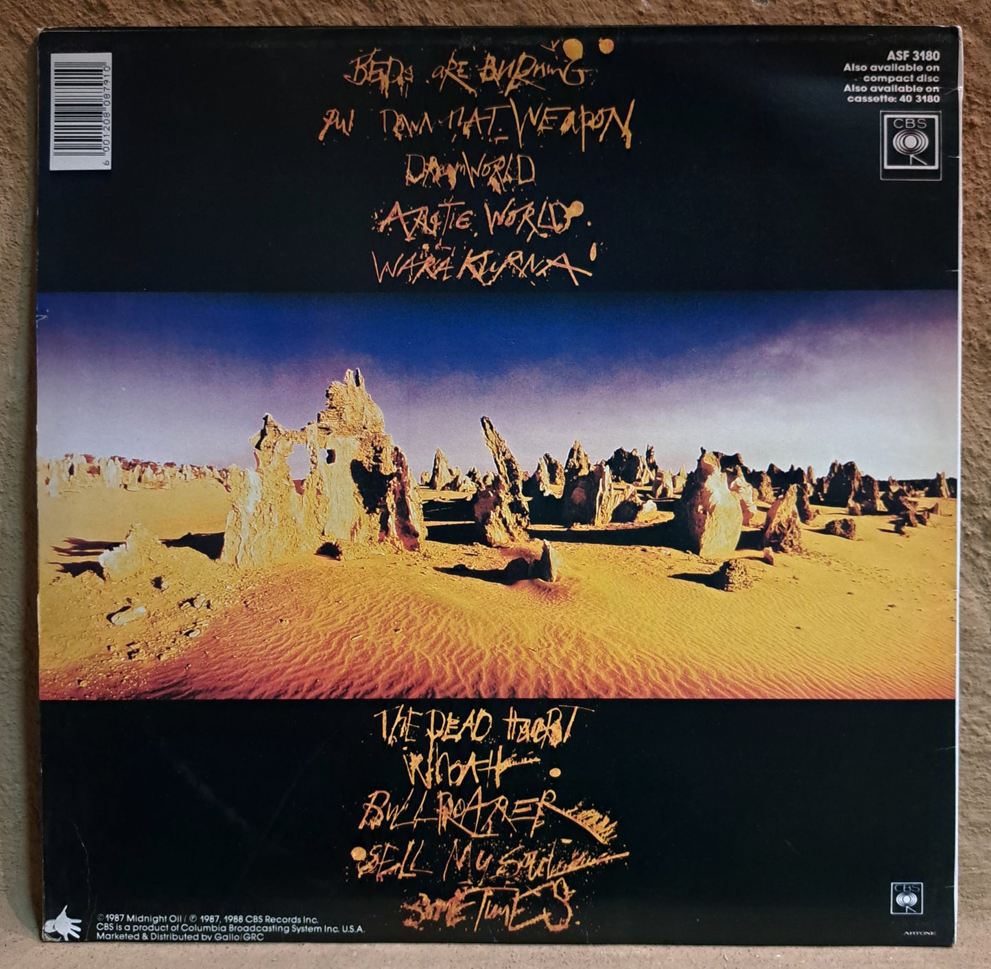 Midnight Oil - Diesel and Dust