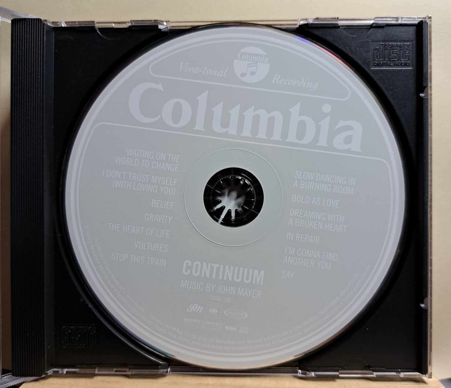John Mayer - Continuum (cd)
