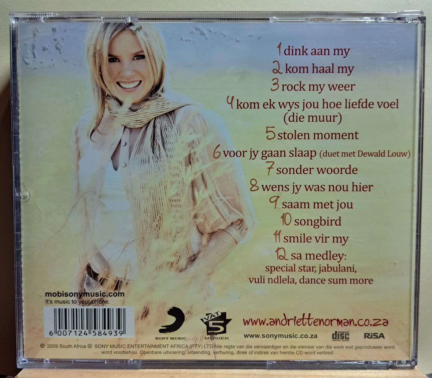 Andriëtte - Dink aan my (cd)