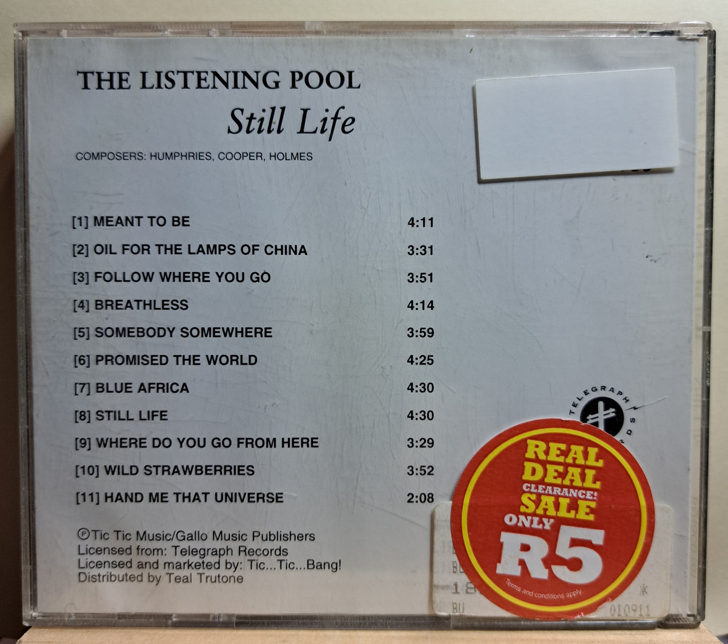 The Listening Pool - Still life (cd)
