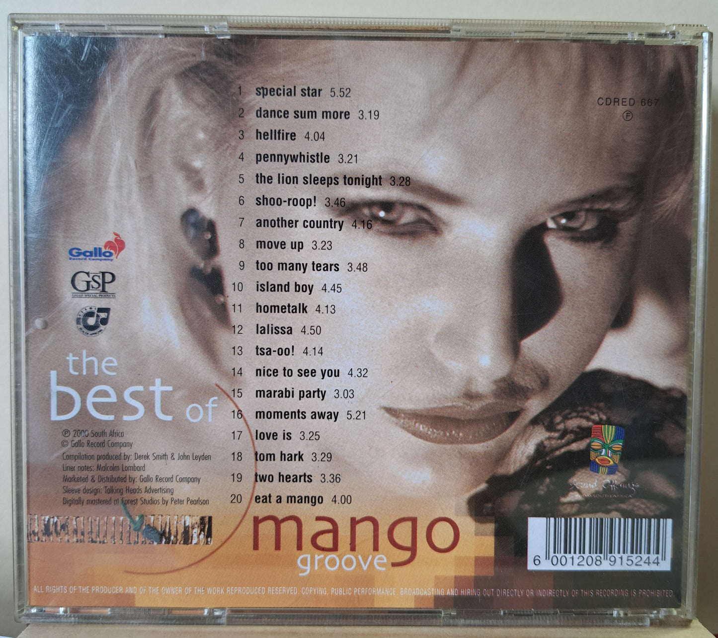 Mango Groove - The best of (cd)