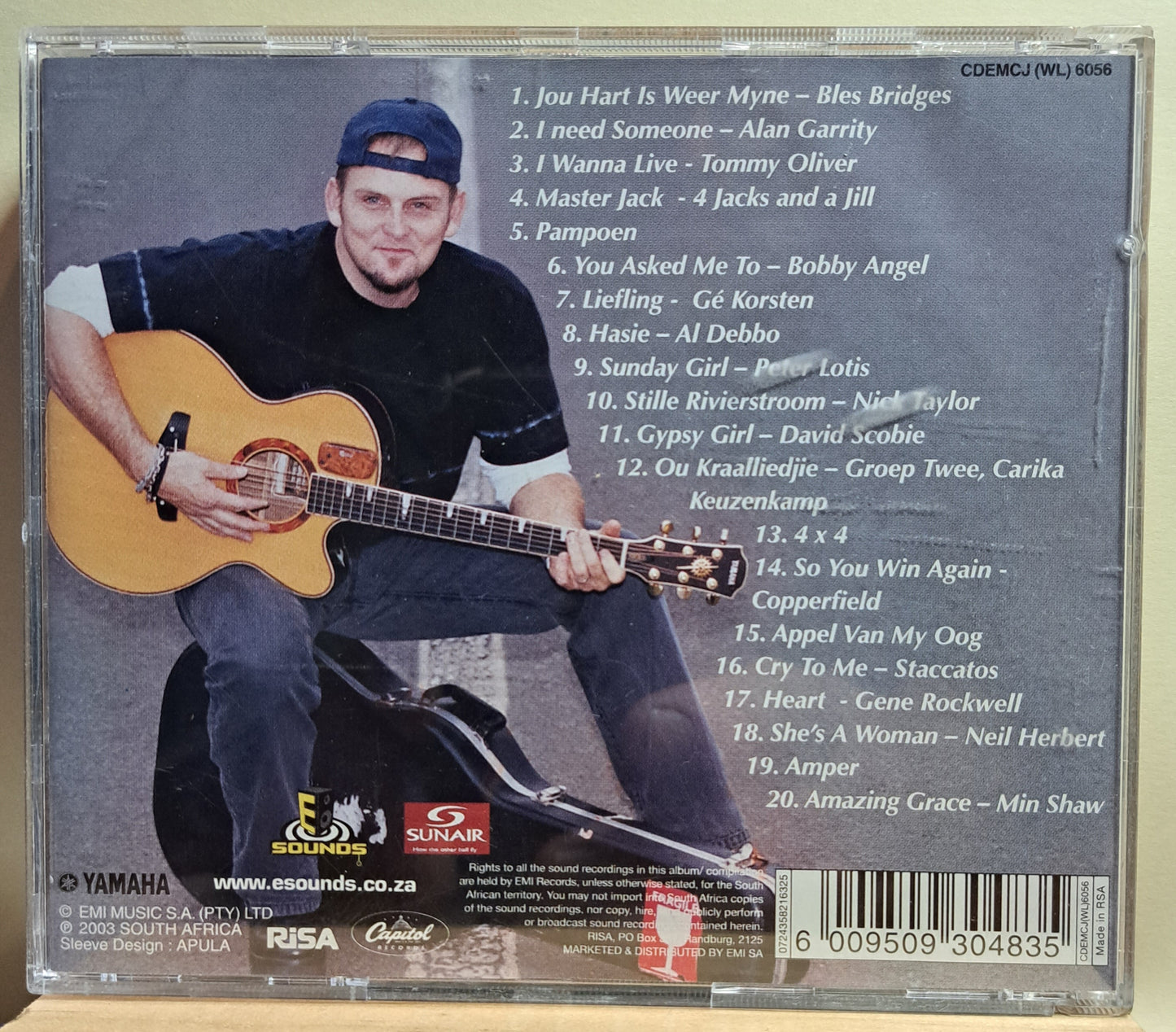 Steve Hofmeyr - Toeka (cd)