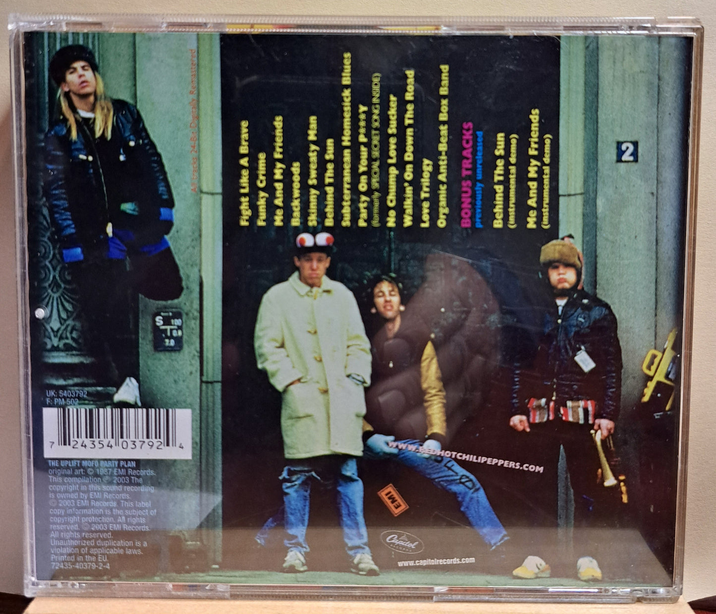 Red Hot Chili Peppers - The uplift mofo party plan (cd)