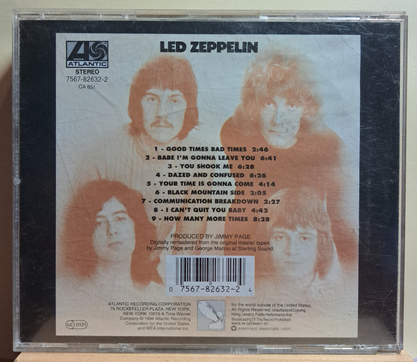 Led Zeppelin - Led Zeppelin (cd)