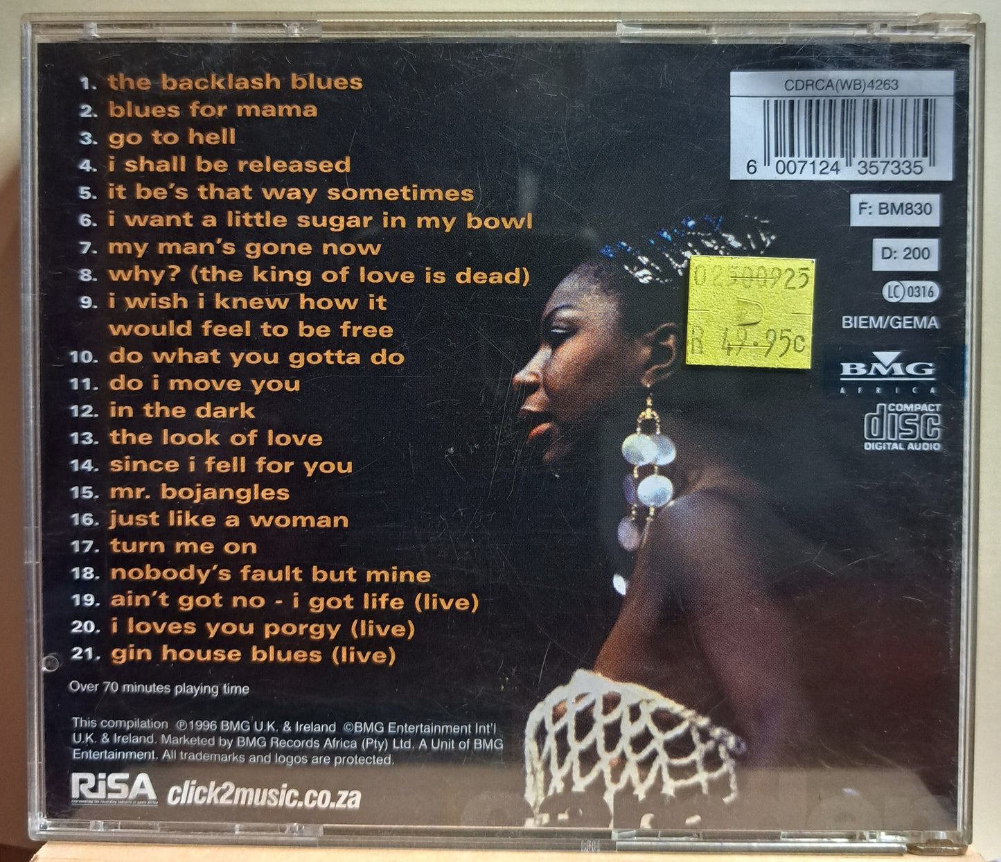 Nina Simone - Released (cd)