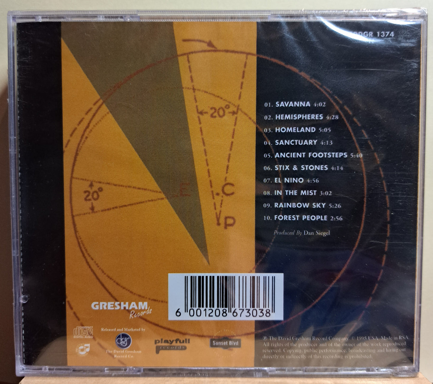 Dan Siegel - Hemispheres (cd, new/sealed)