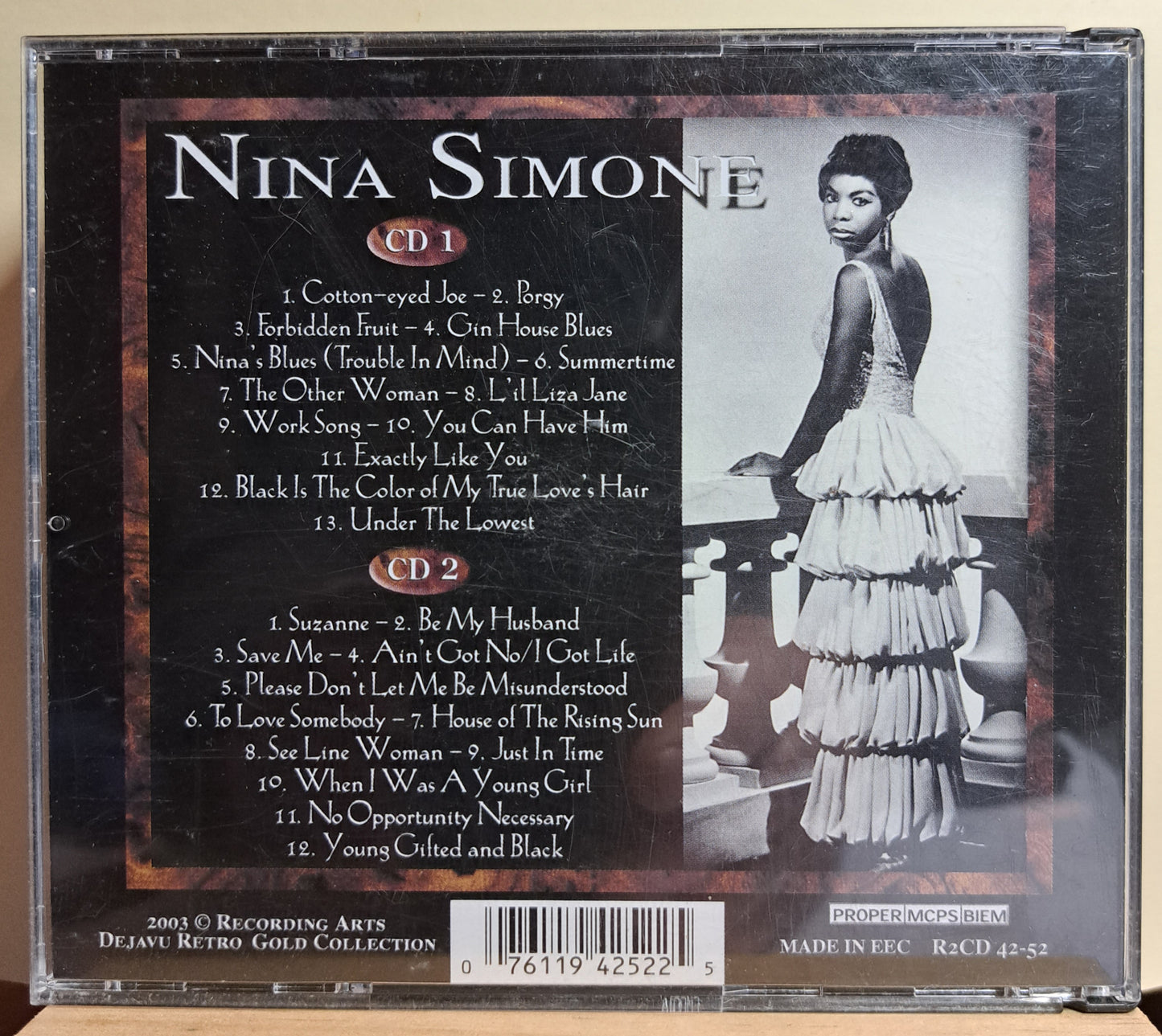 Nina Simone - Dejavu Retro, Gold Collection (2 cd fat box)