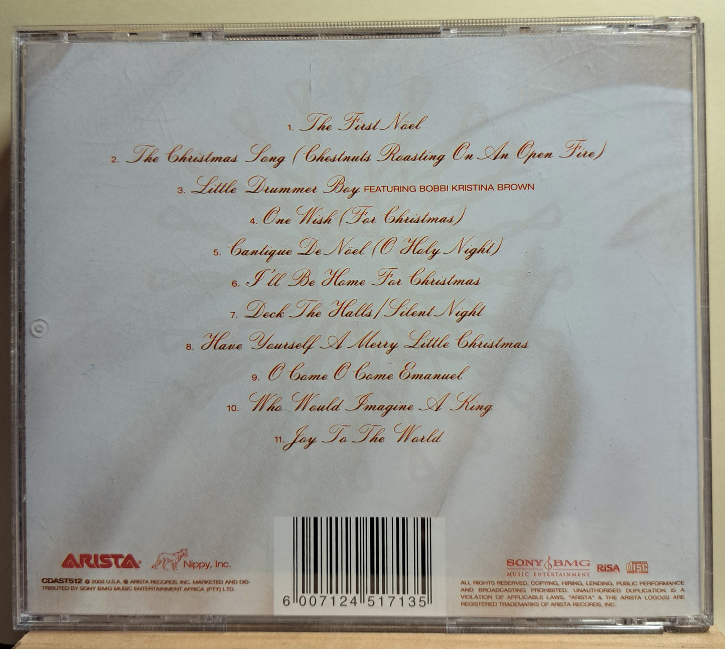 Whitney Houston - One Whish, The Holiday Album (cd)
