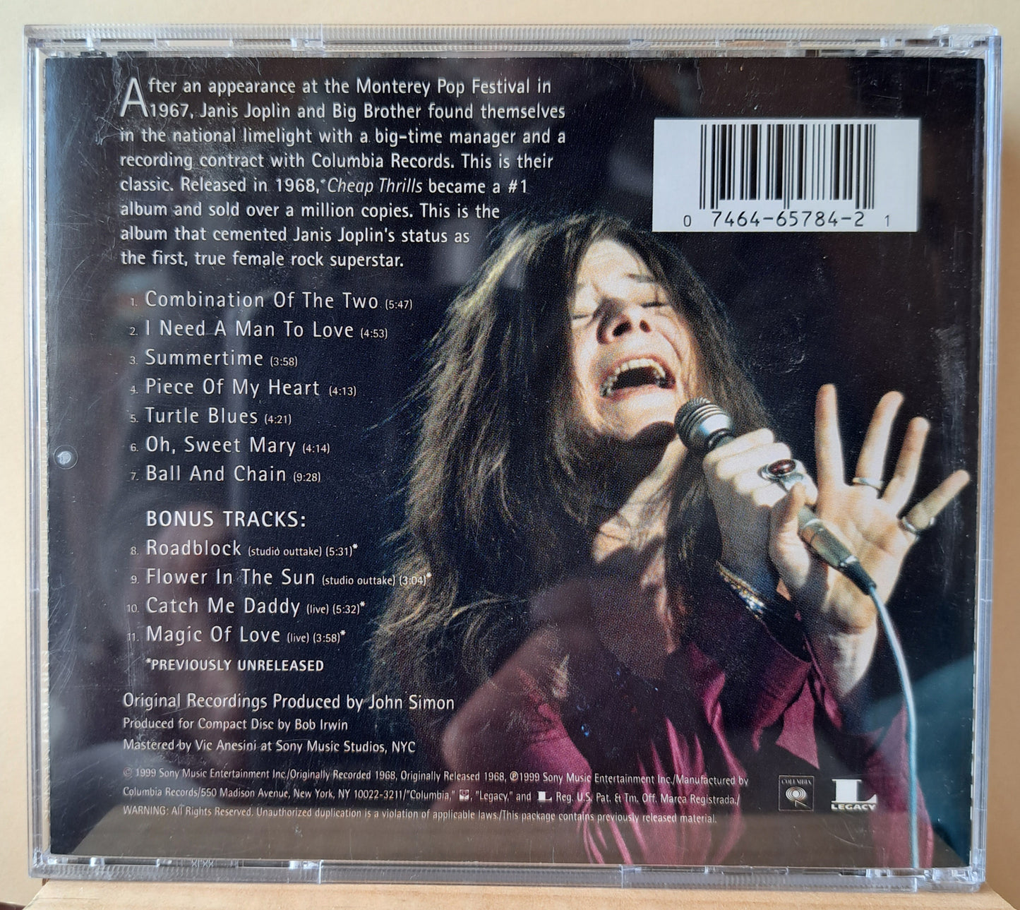 Big Brother & The Holding Company - Cheap Thrills (cd)