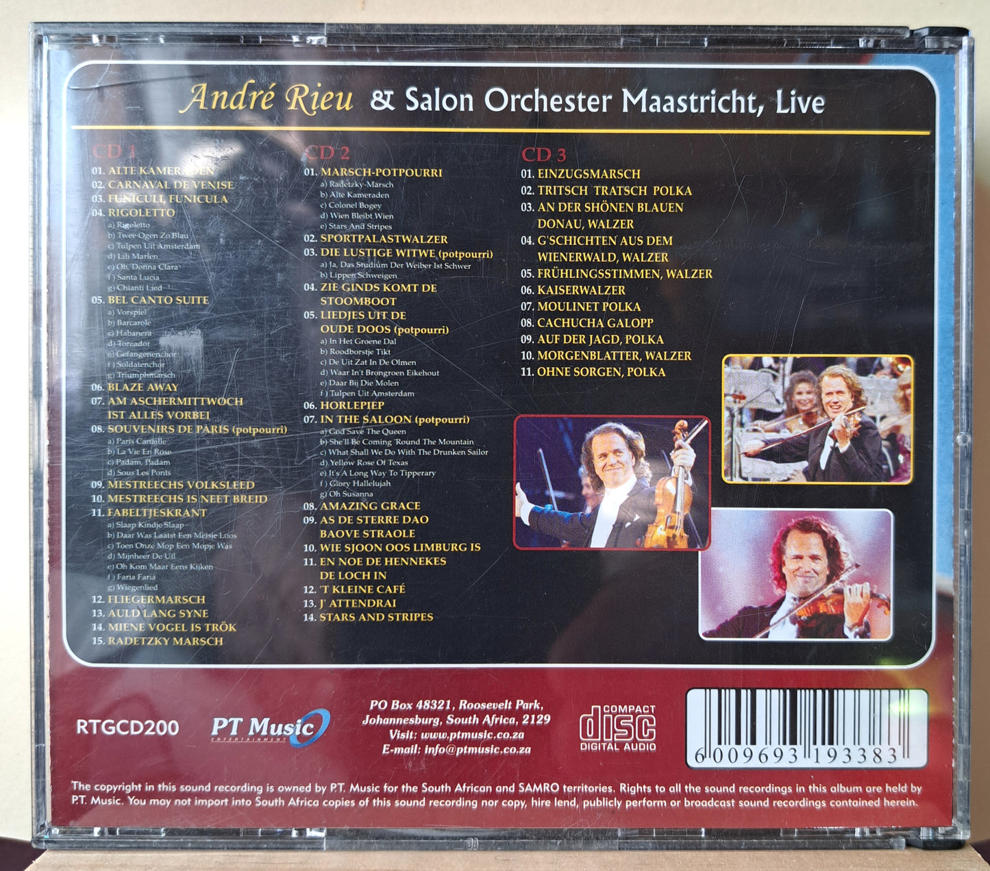 Andre Rieu - The Collection (3 cd box set)
