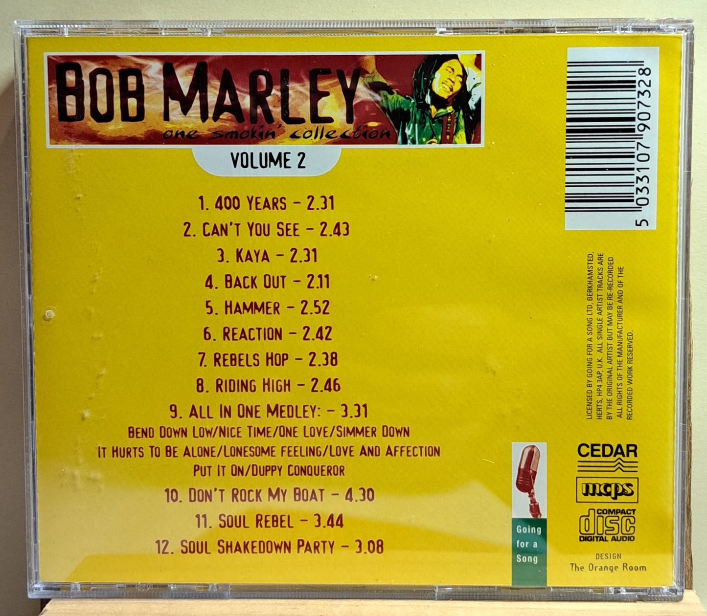 Bob Marley - Smokin' Collection (2 cd set)
