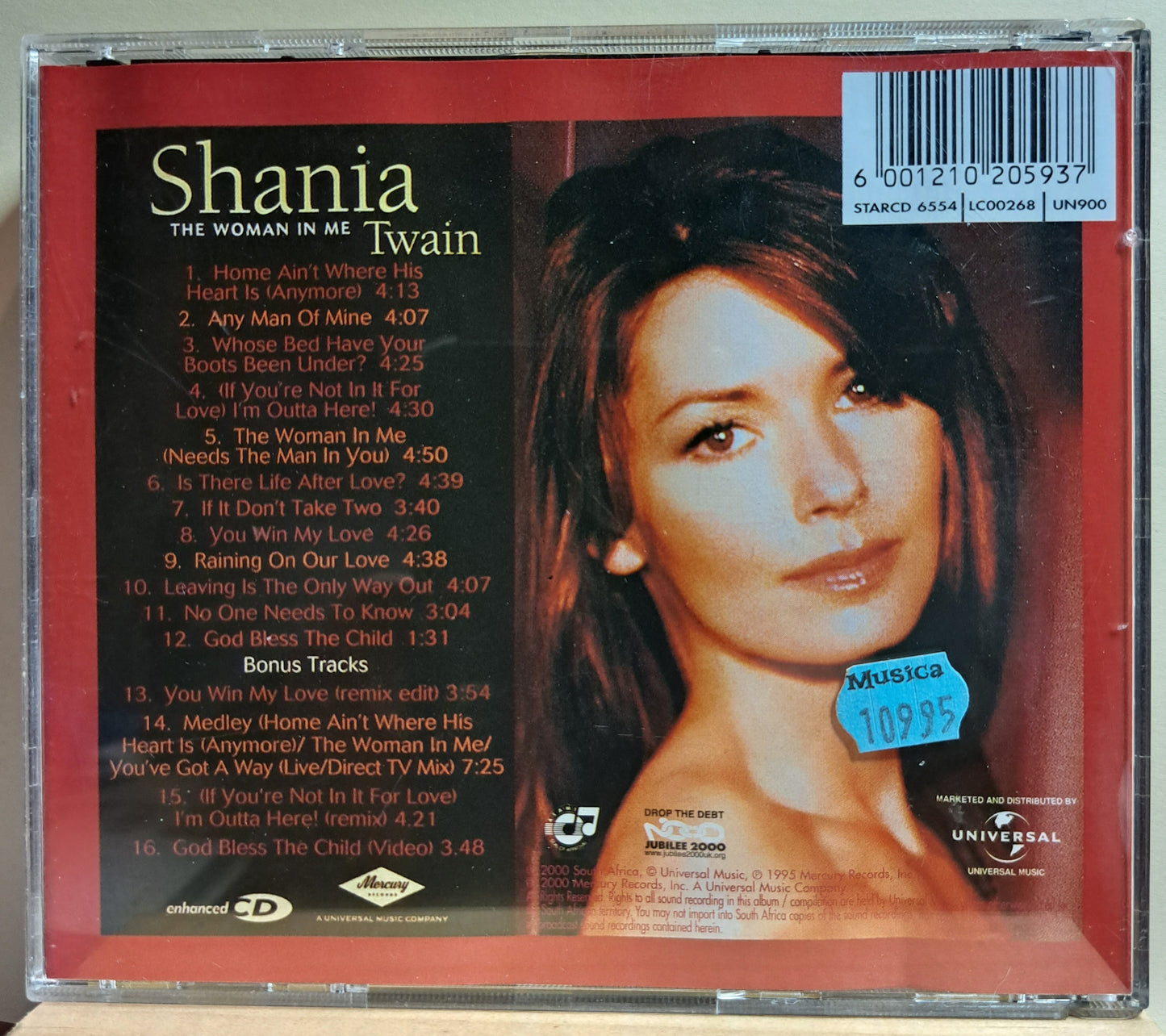 Shania Twain - The Woman in me (cd)