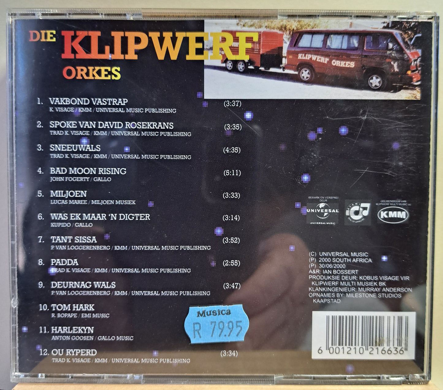 Die Klipwerf Boereorkes  - Hantam Deurnag (cd)