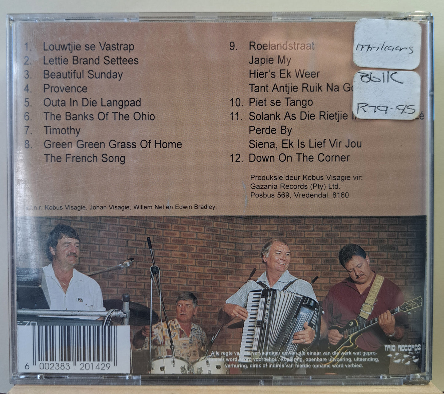 Die Klipwerf Boereorkes  - Hantam Skoffel (cd)