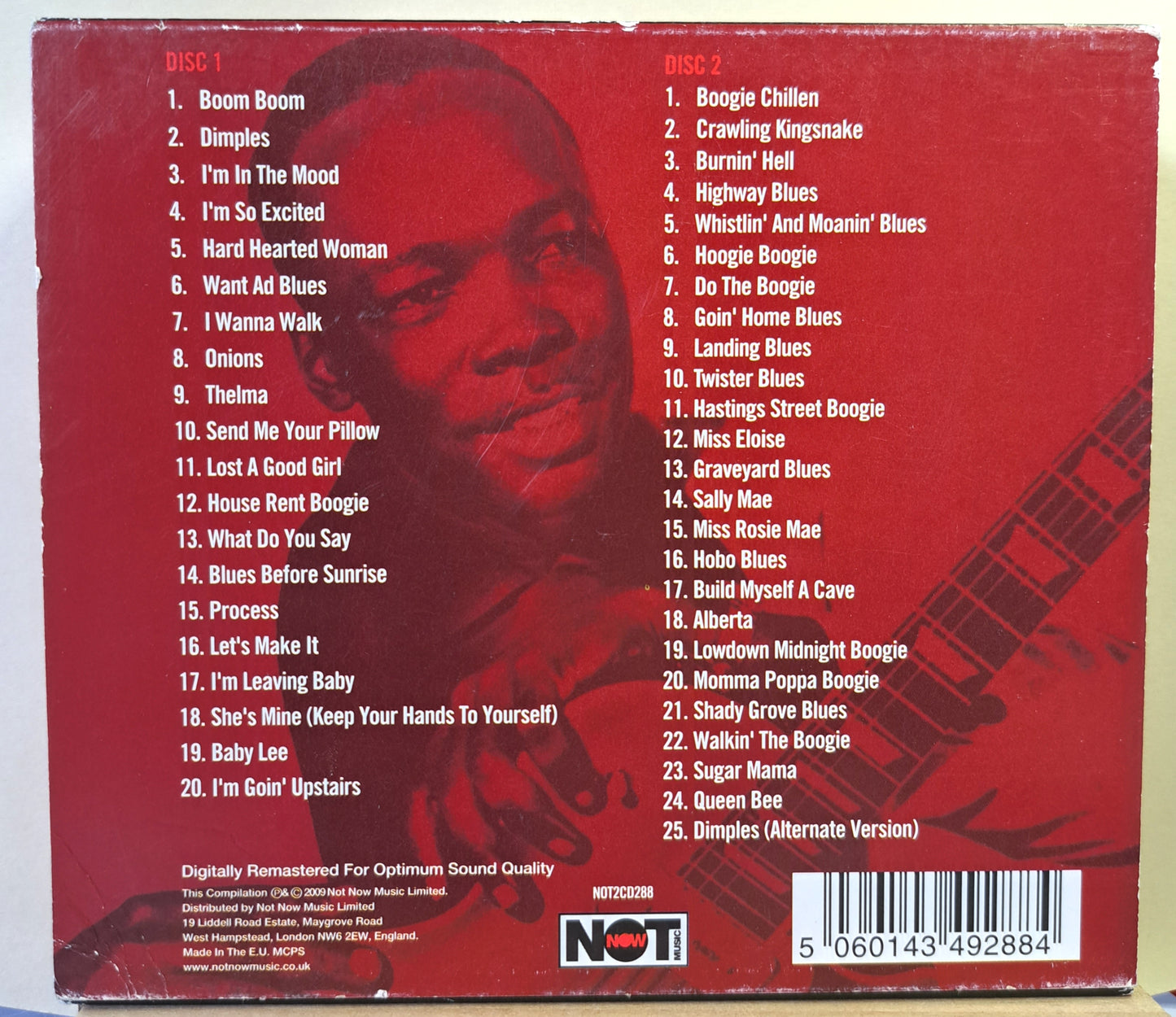 John Lee Hooker - The very best of John Lee Hooker (double cd)