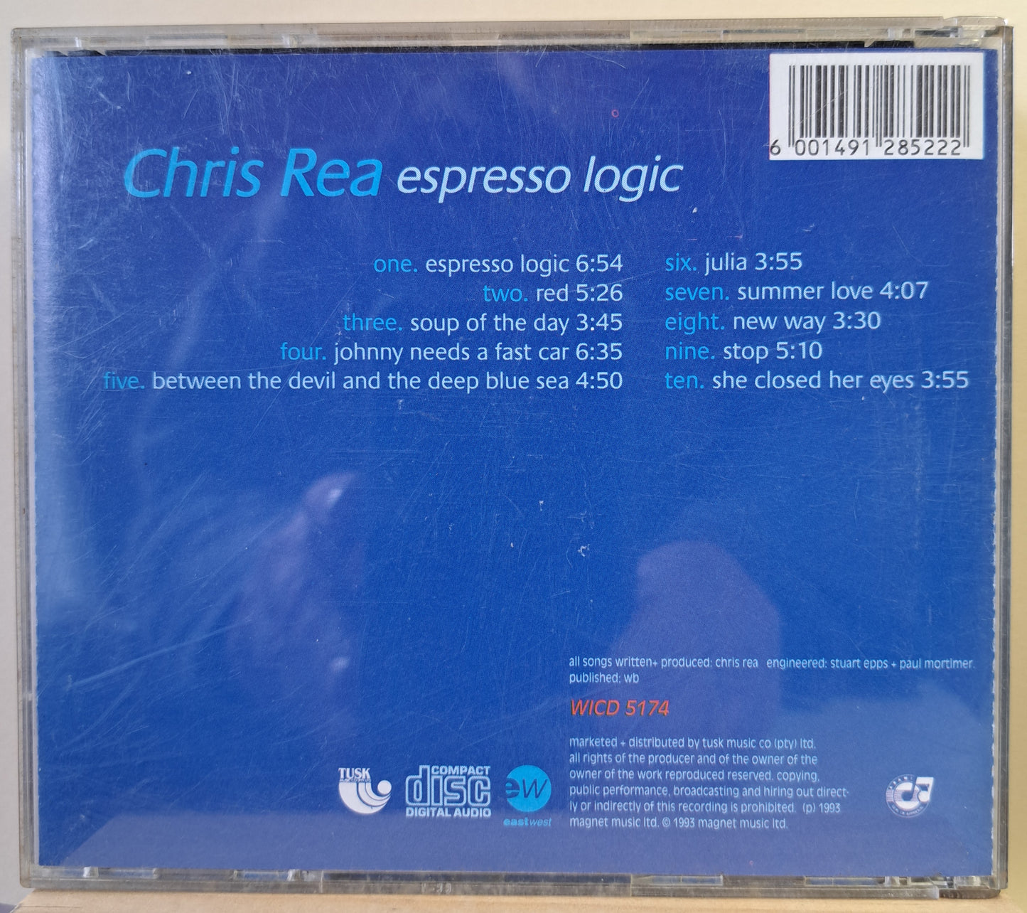 Chris Rea - Espresso Logic (cd)