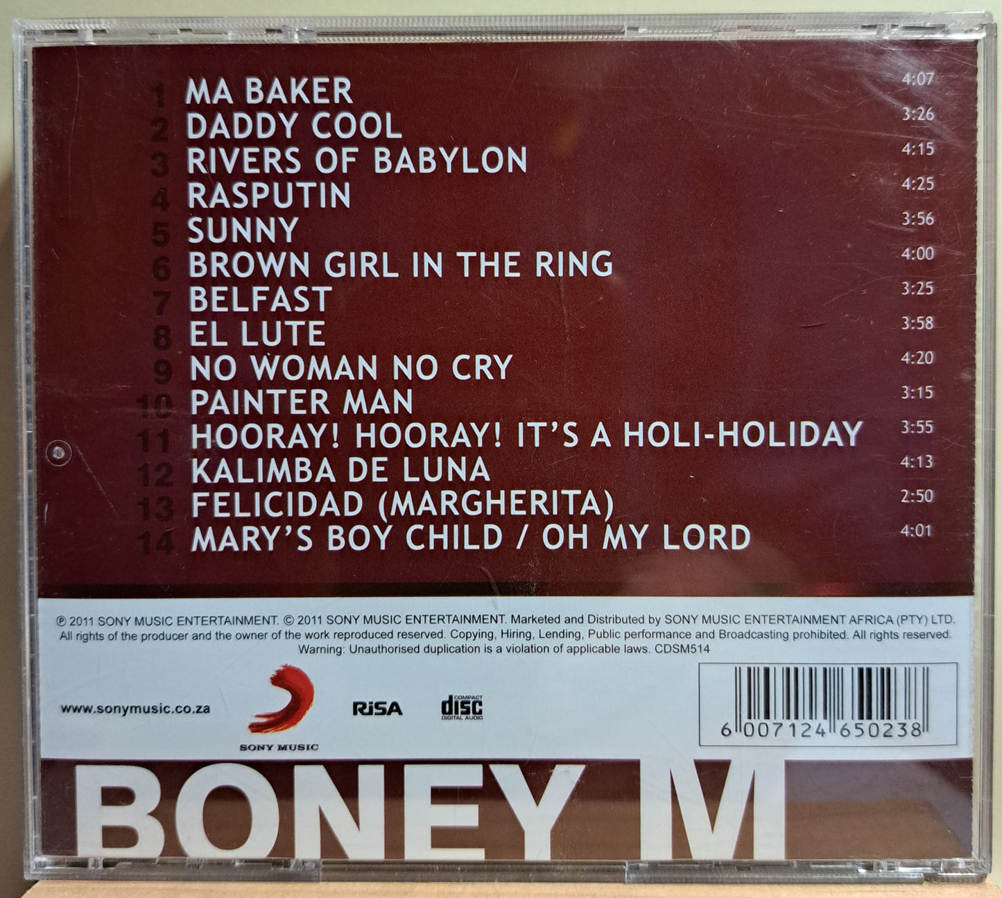 Boney M - 14 Great Hits (cd)