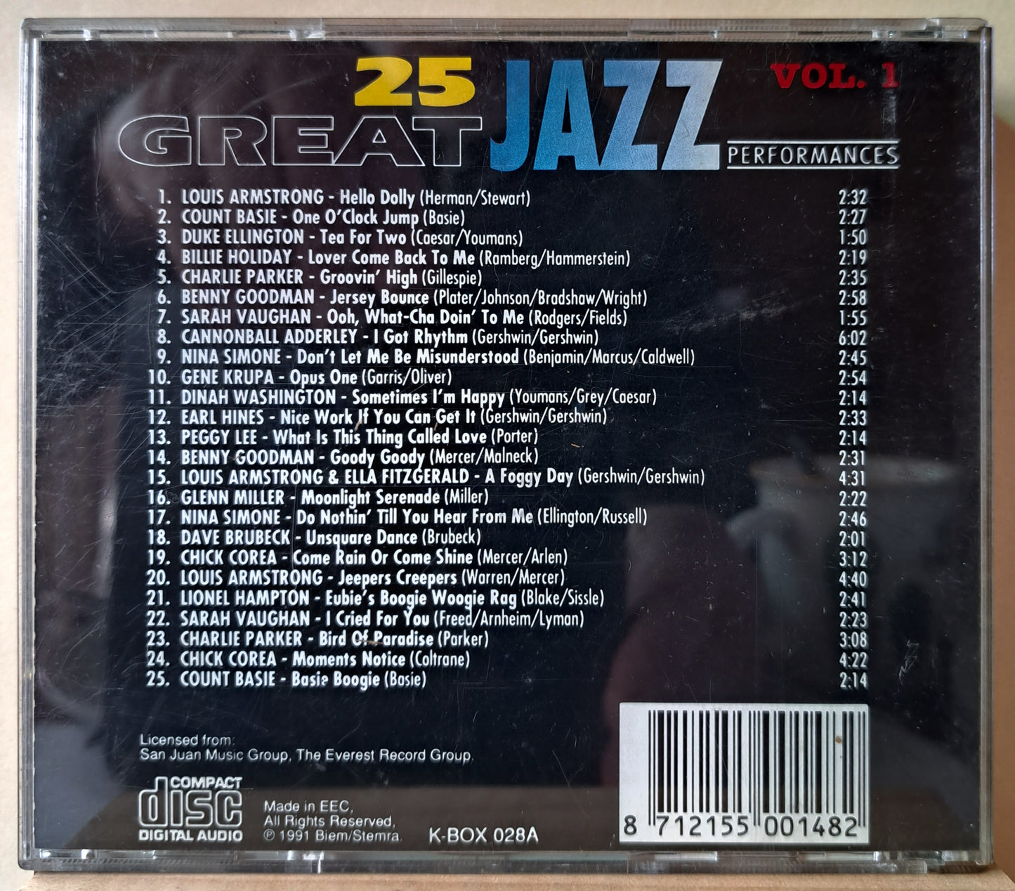25 Great Jazz performances - Volume 2