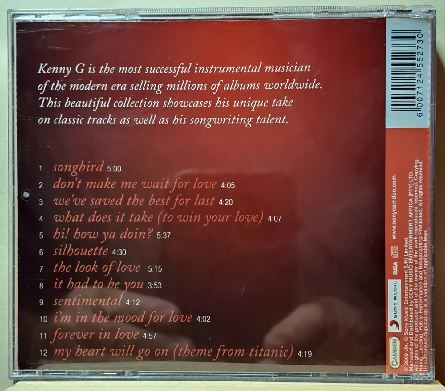 Kenny G - Forever in love, the best of (cd)