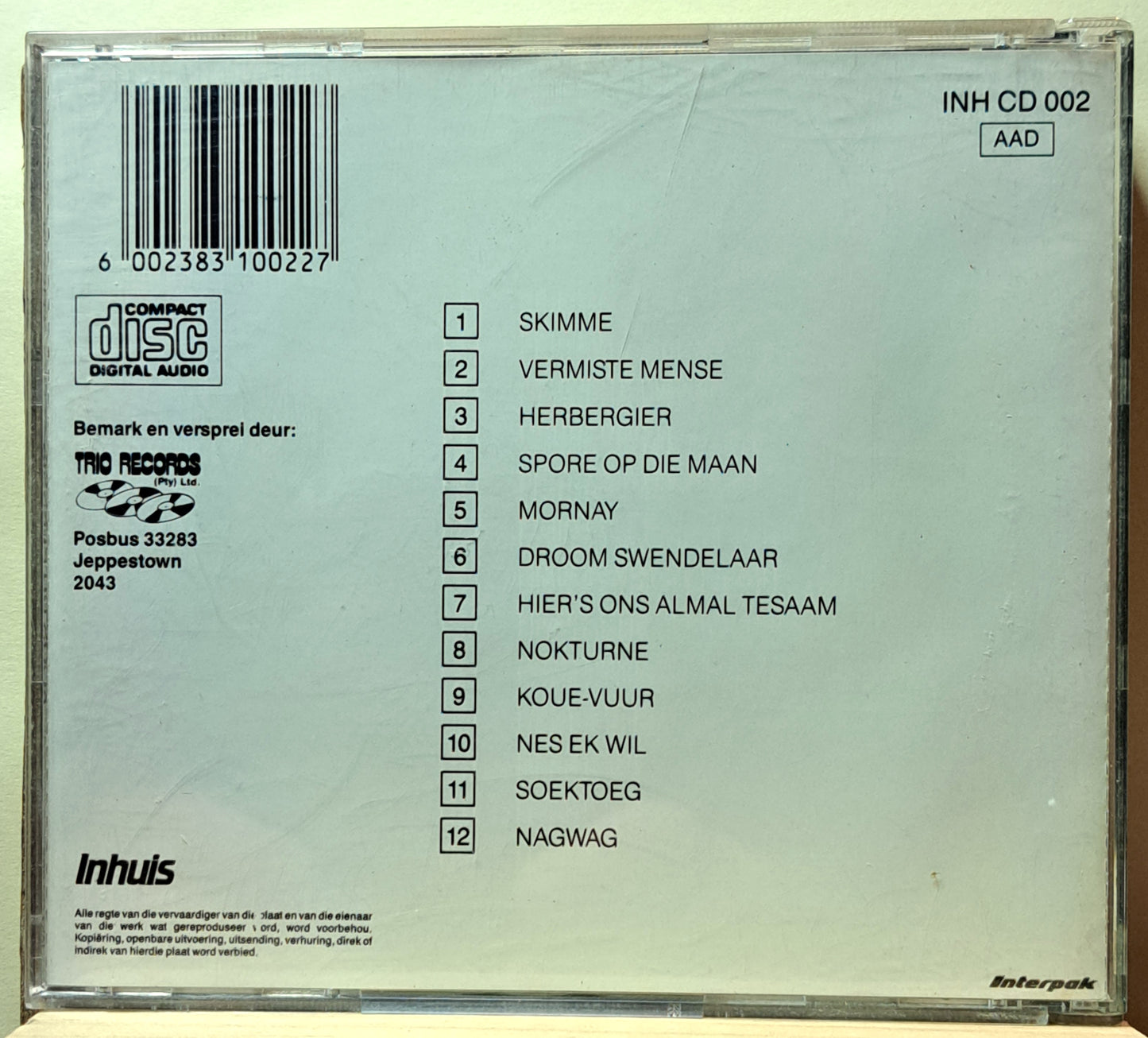 Koos Du Plessis - Herbergier (cd)