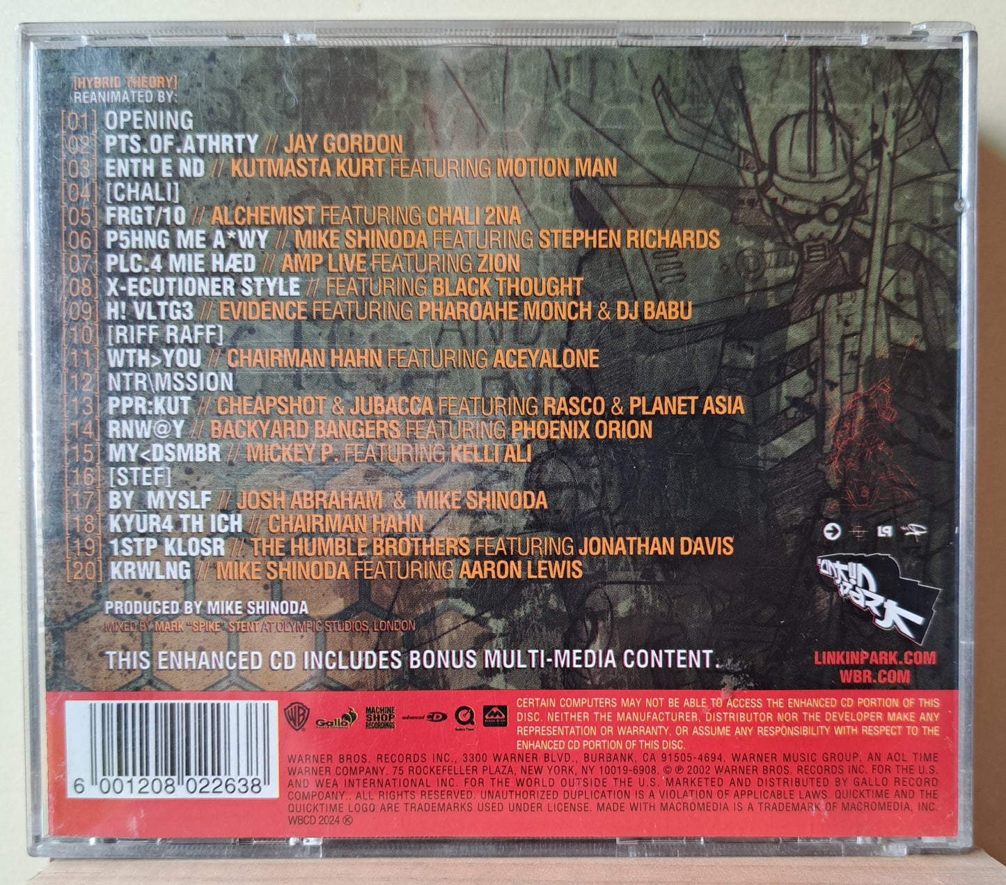 Linkin Park - Reanimation (cd)